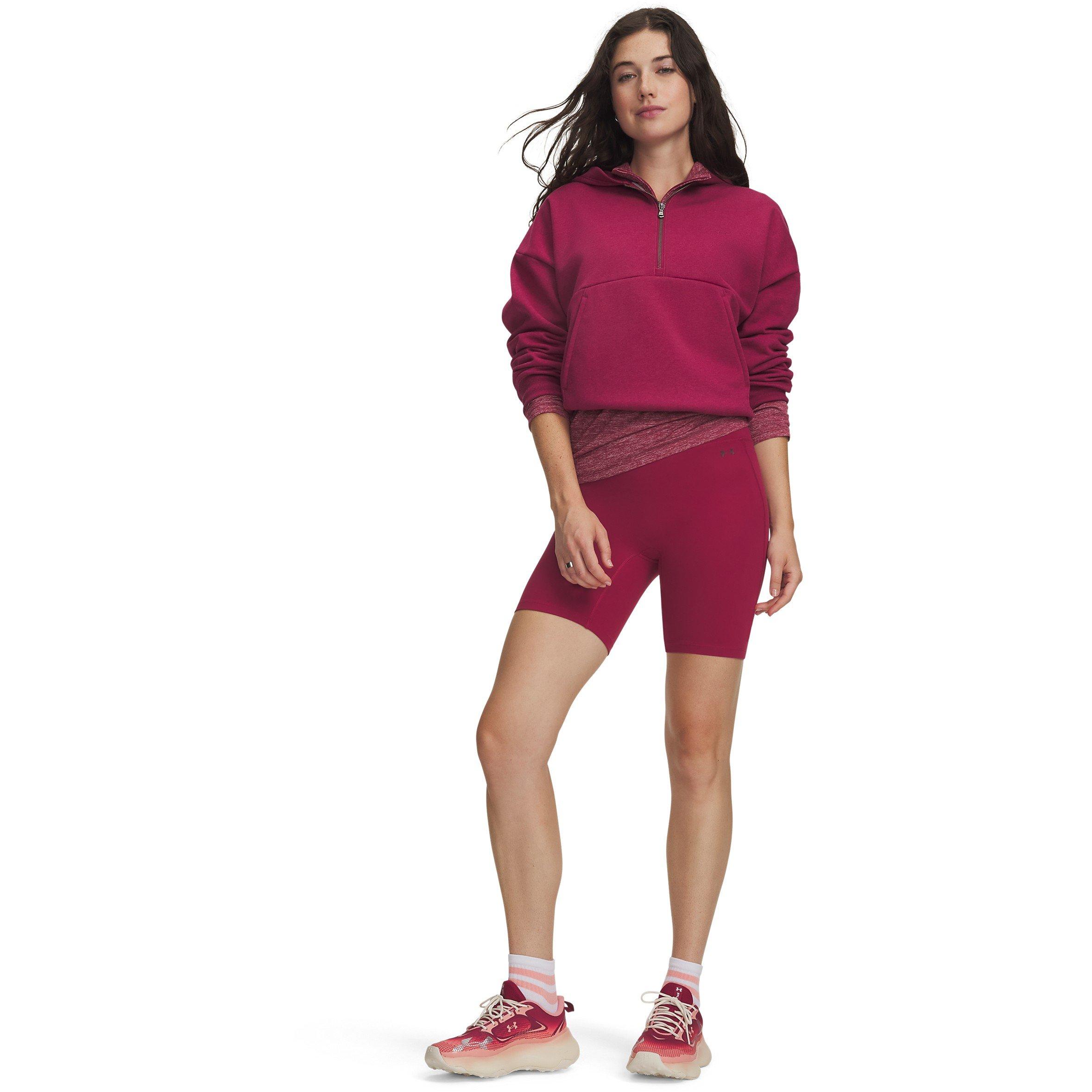 Claret - Under Armour - Women's Motion Bike Shorts - 4