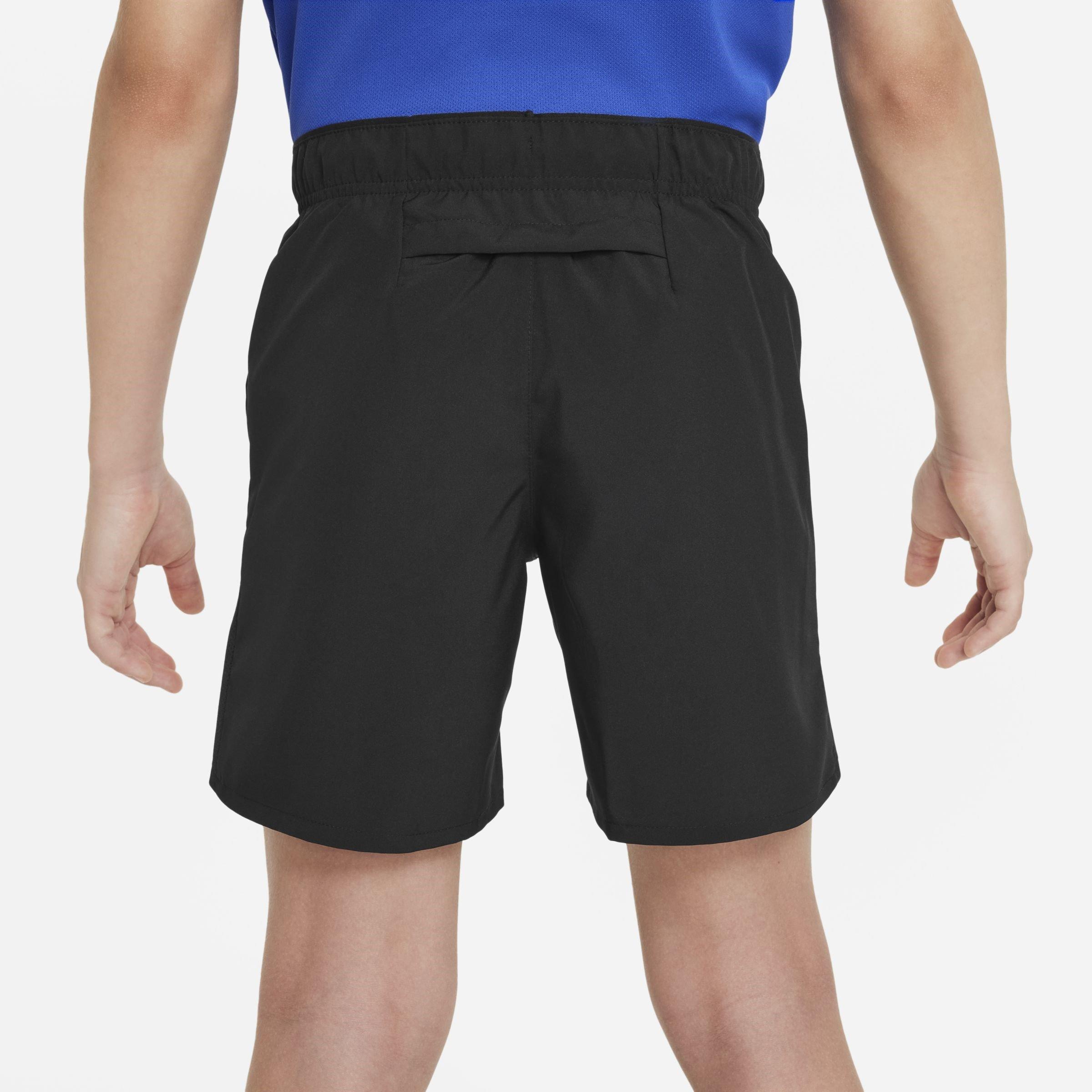 Black/Ref.Silv - Nike - Dri FIT Challenger Juniors Training Shorts - 2