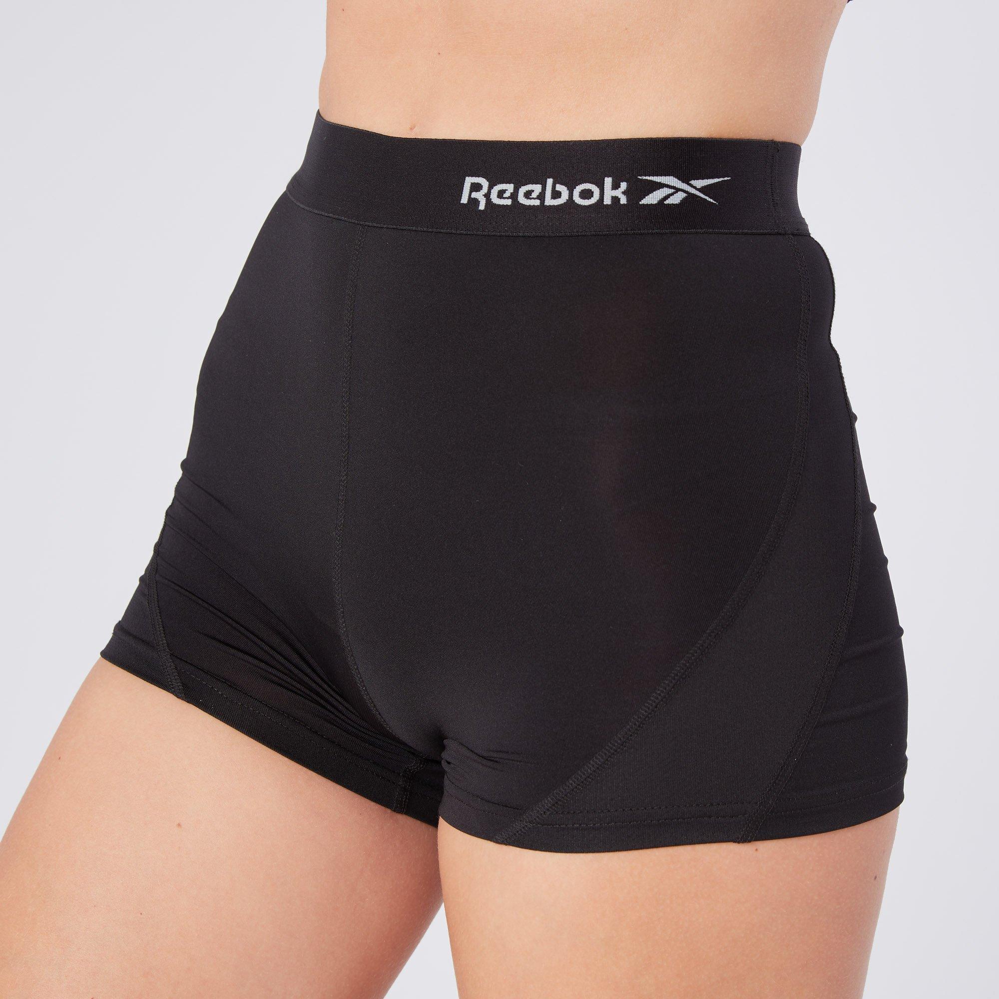 Black - Reebok - Reebok Womens Sports Shorts Joyner - 3