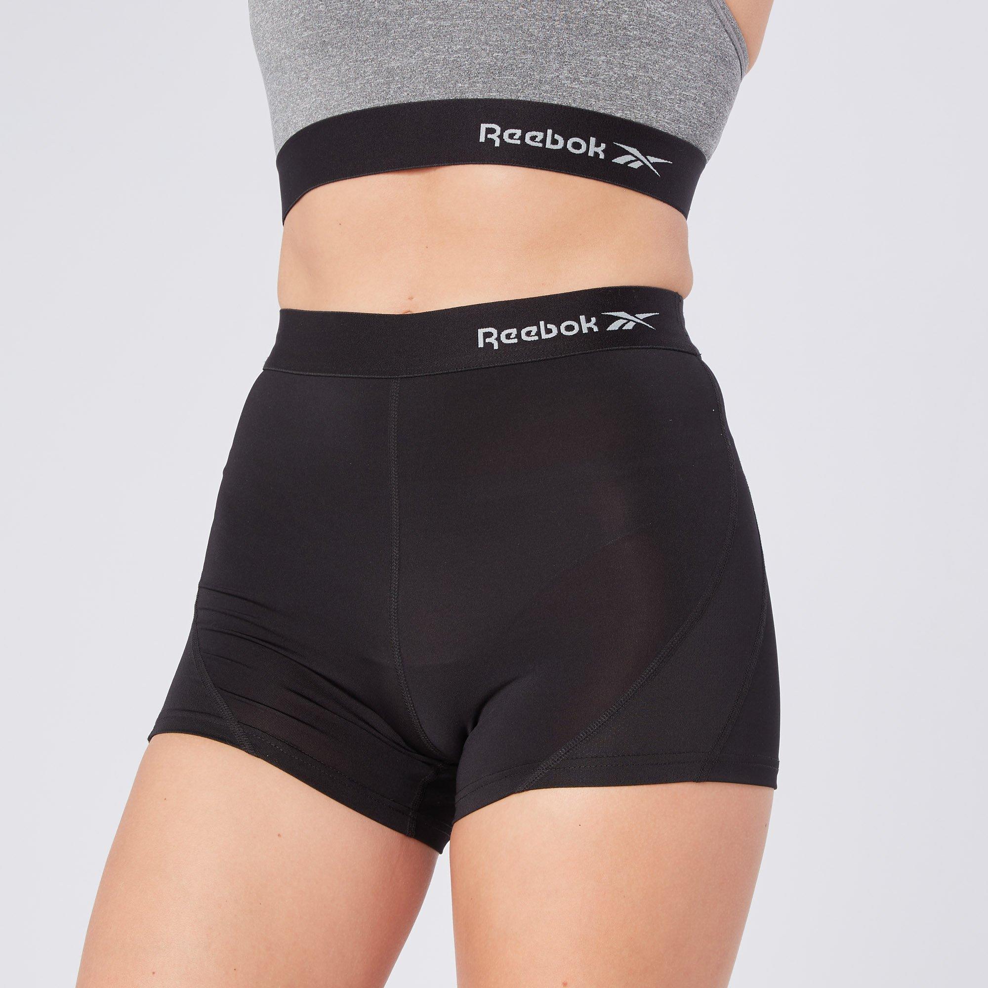 Black - Reebok - Reebok Womens Sports Shorts Joyner - 4