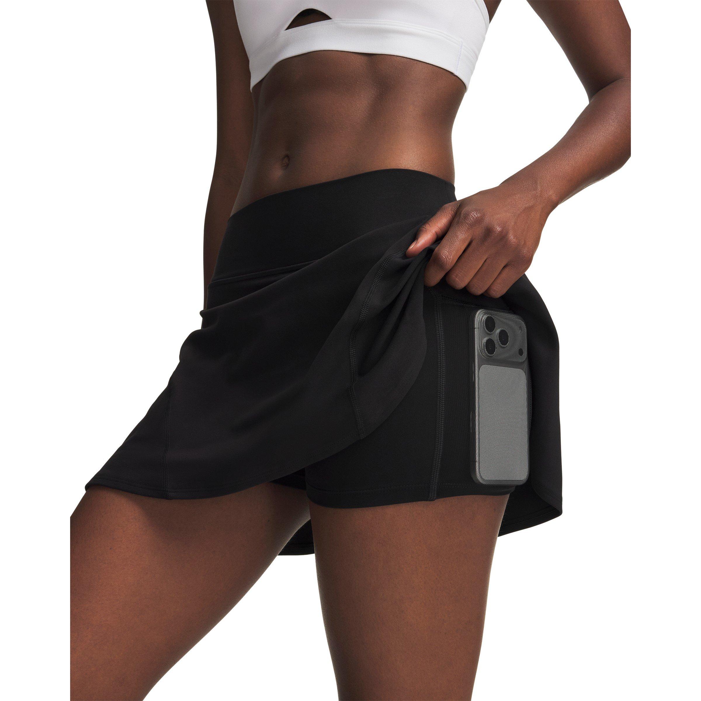 Blk/Castlerock - Under Armour - Women's Motion Training Skort - 3