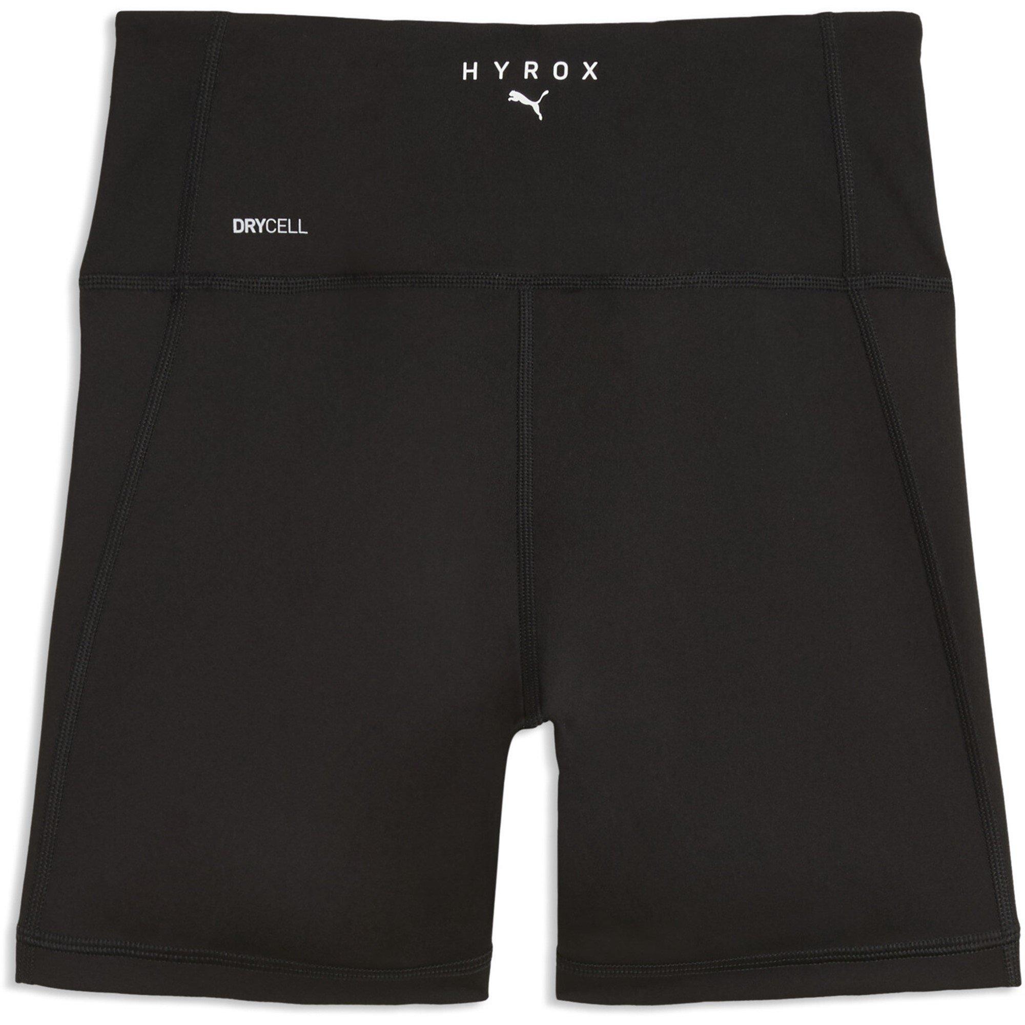 Negro - Puma - Womens Puma Hyrox Essentials Short Tights - 2