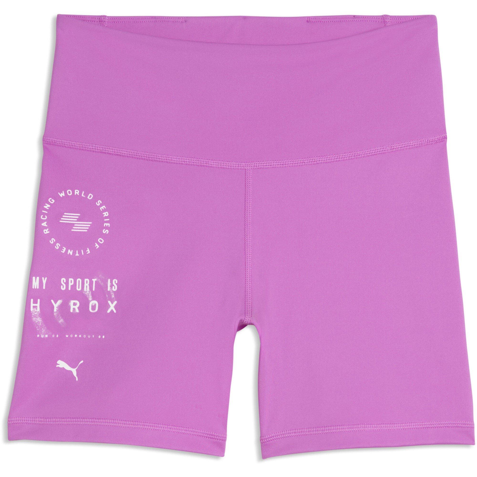 Puma Women's Hyrox Essentials Short Tights - Electric Orchid - 12 (M)