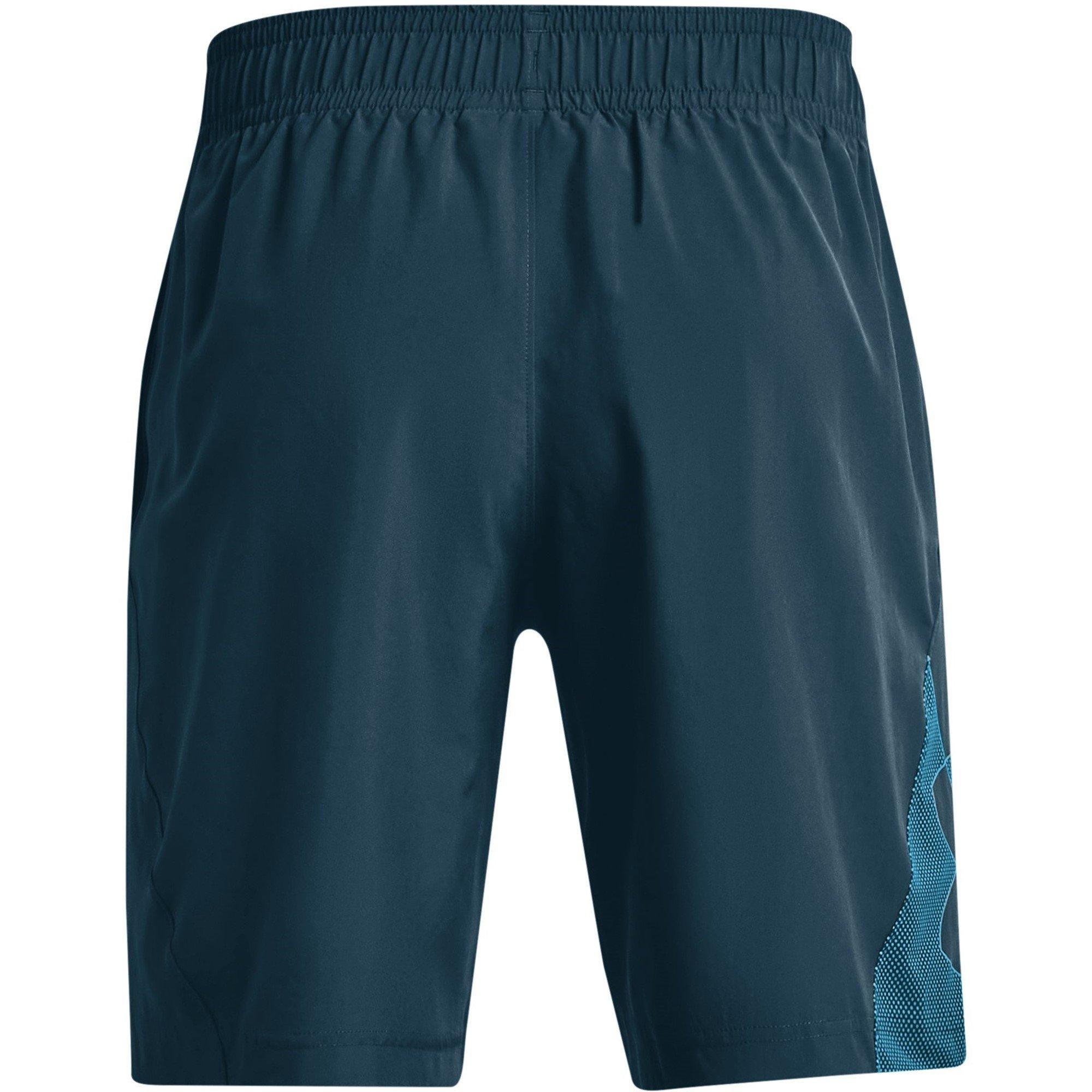 Blue Note/Blue - Under Armour - Under Woven Graphic Mens Performance Shorts - 7