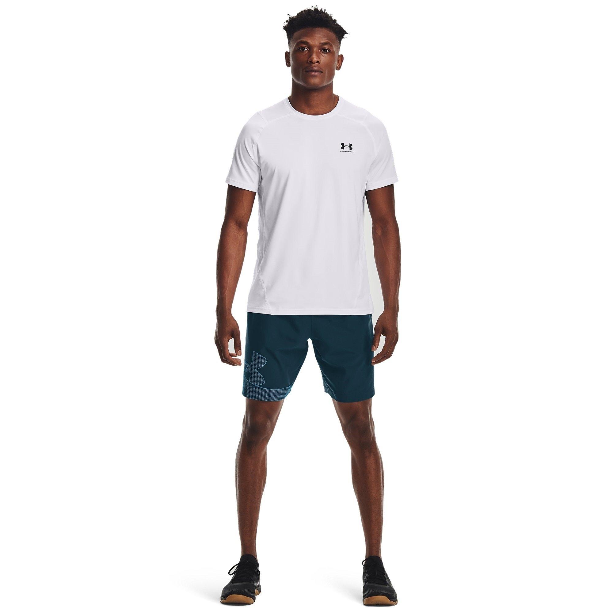 Blue Note/Blue - Under Armour - Under Woven Graphic Mens Performance Shorts - 4