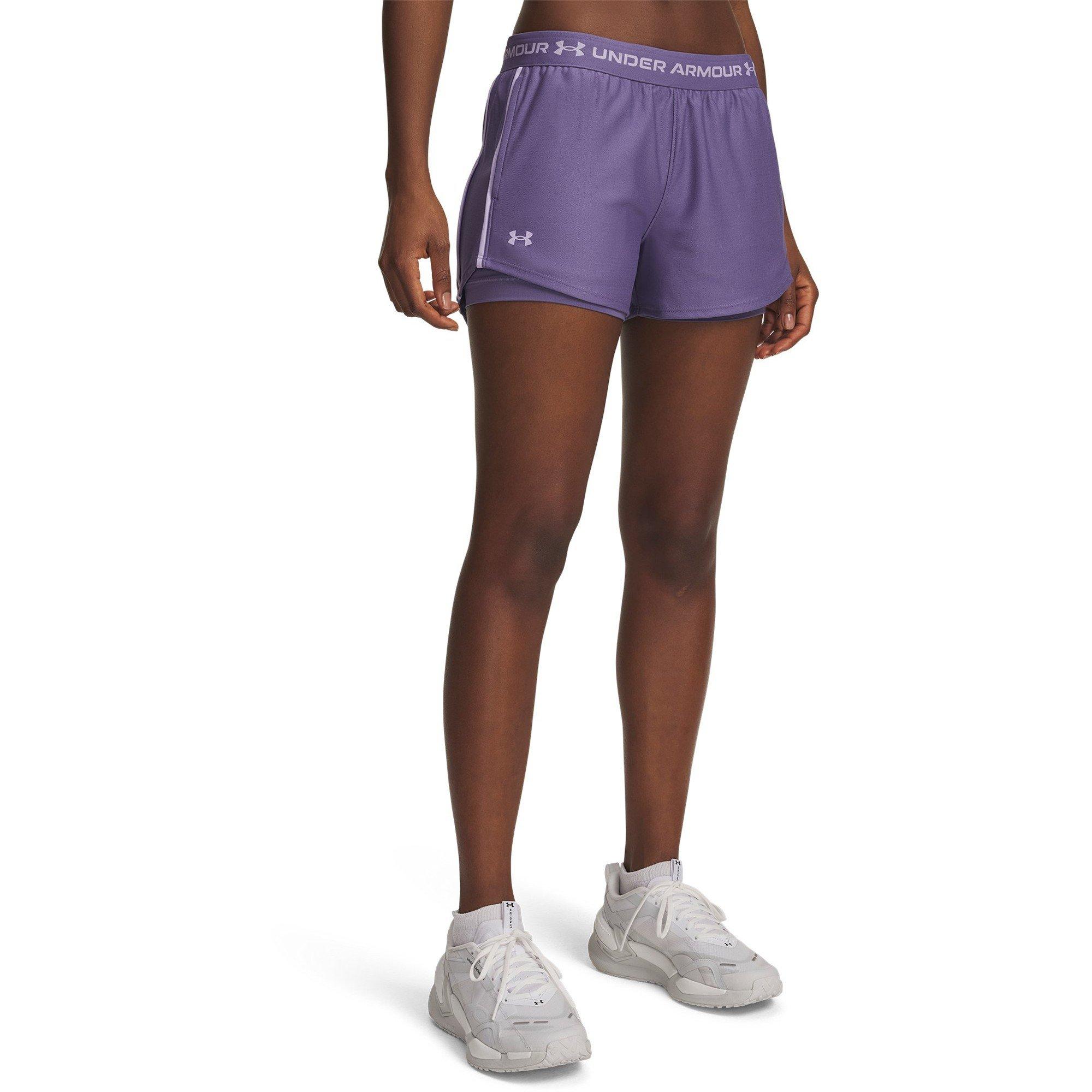 Under Armour Women's Tech™ Play Up 2-In-1 Shorts - Purple Luxe - 8 (XS)