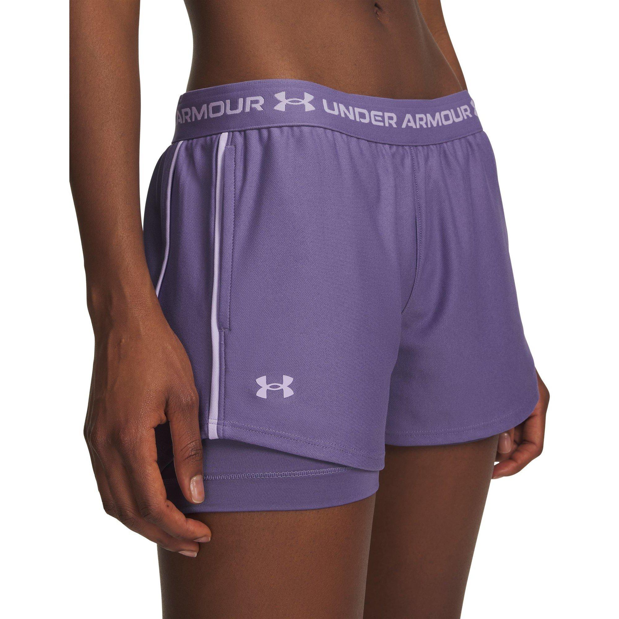 Purple Luxe - Under Armour - Tech™ Play Up 2-in-1 Shorts Women - 3