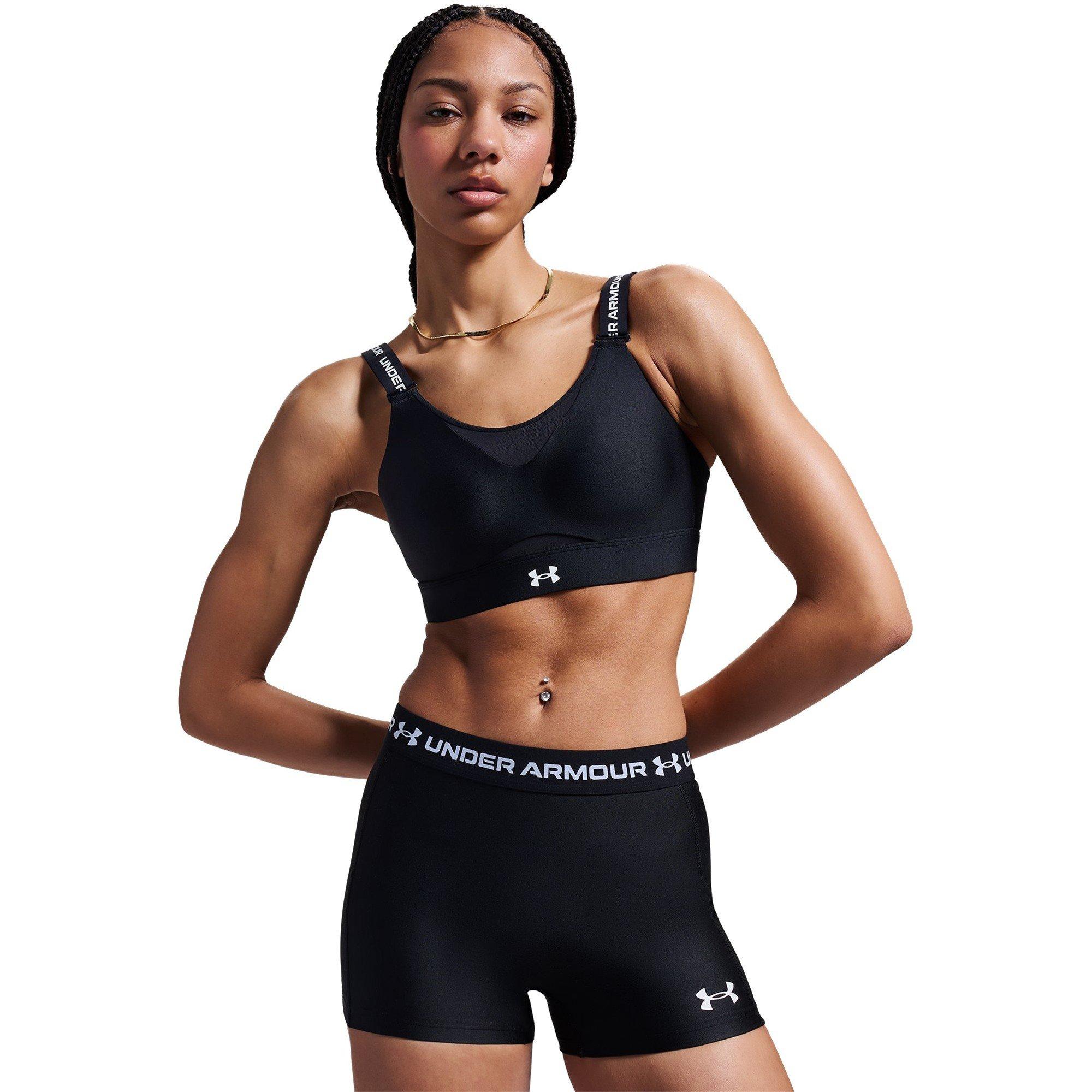Black - Under Armour - Women's Heatgear Performance Gym Shorts - 11