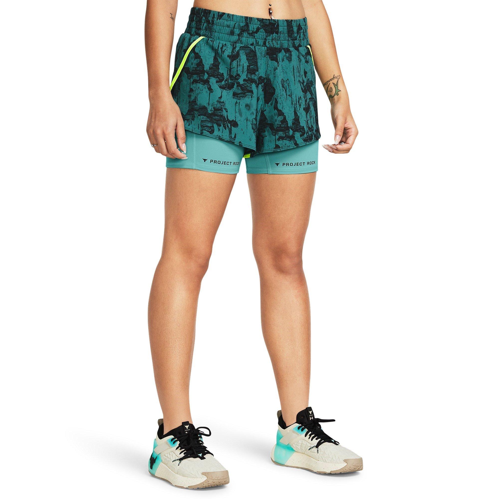 Green - Under Armour - Flex Performance Gym Shorts - 3