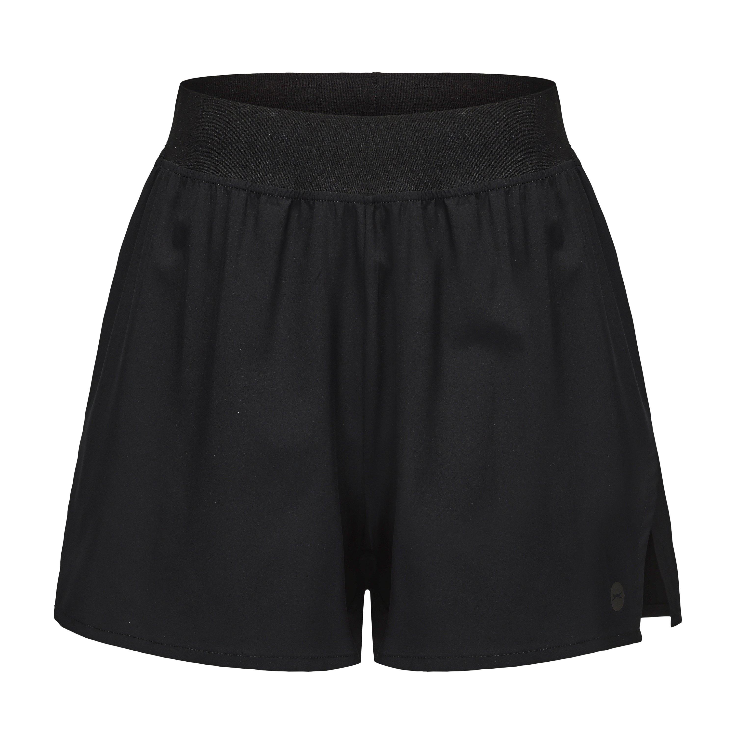 Black - Slazenger - 2in1 Short Womens - 1