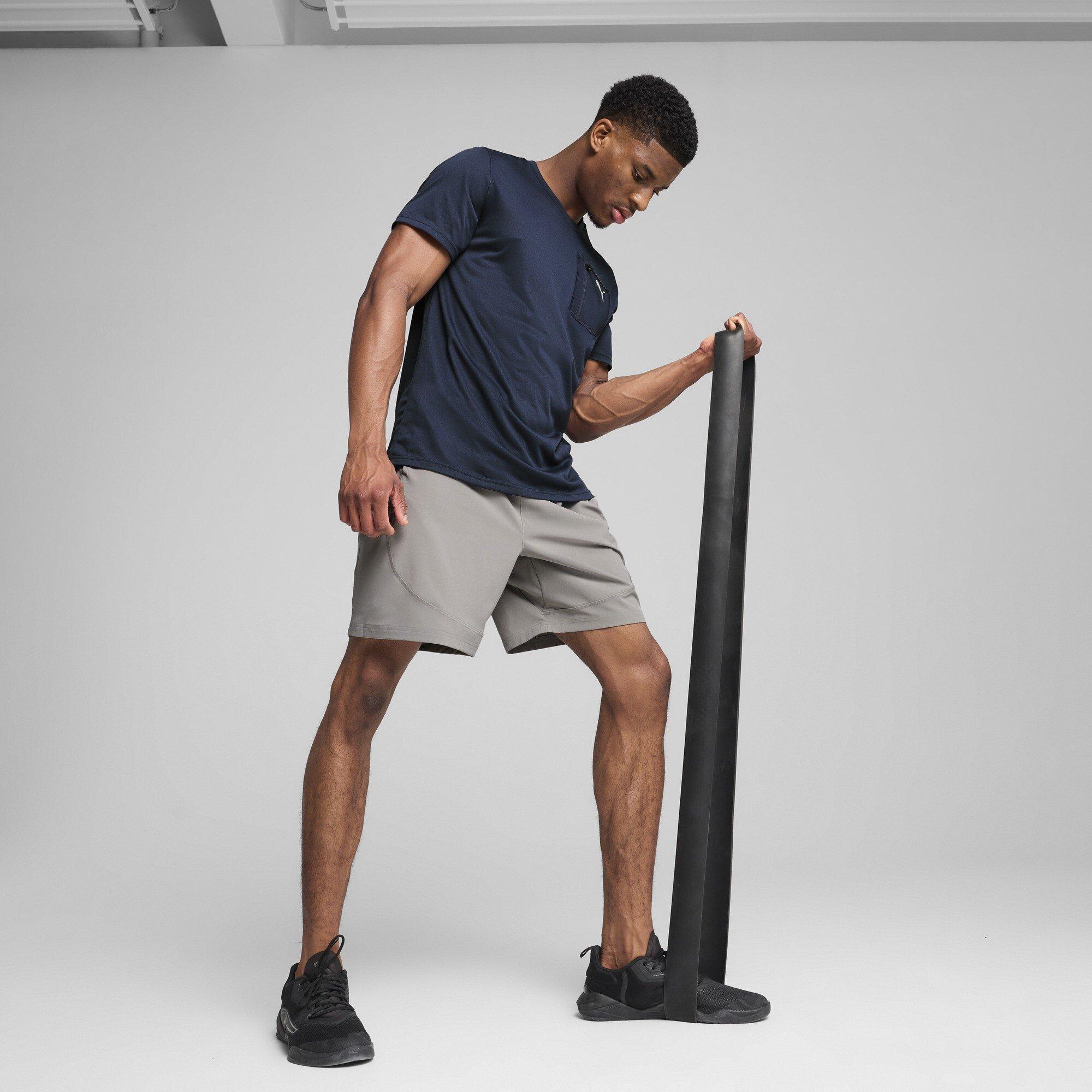 Stormy Slate - Puma - Flex 7 Woven Shorts Mens - 4