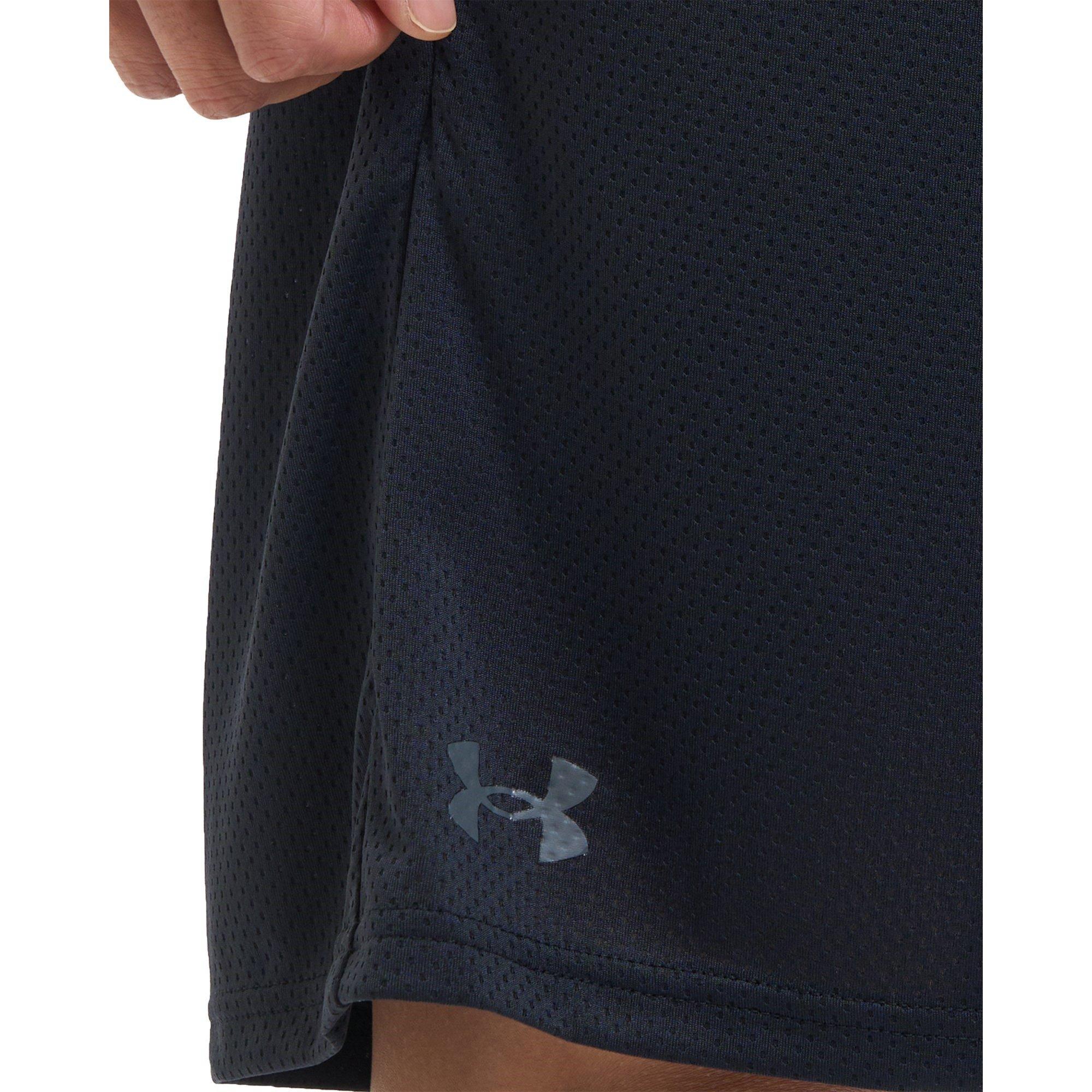 Black/Pt Gray - Under Armour - Tech Mesh Mens Performance Shorts - 11