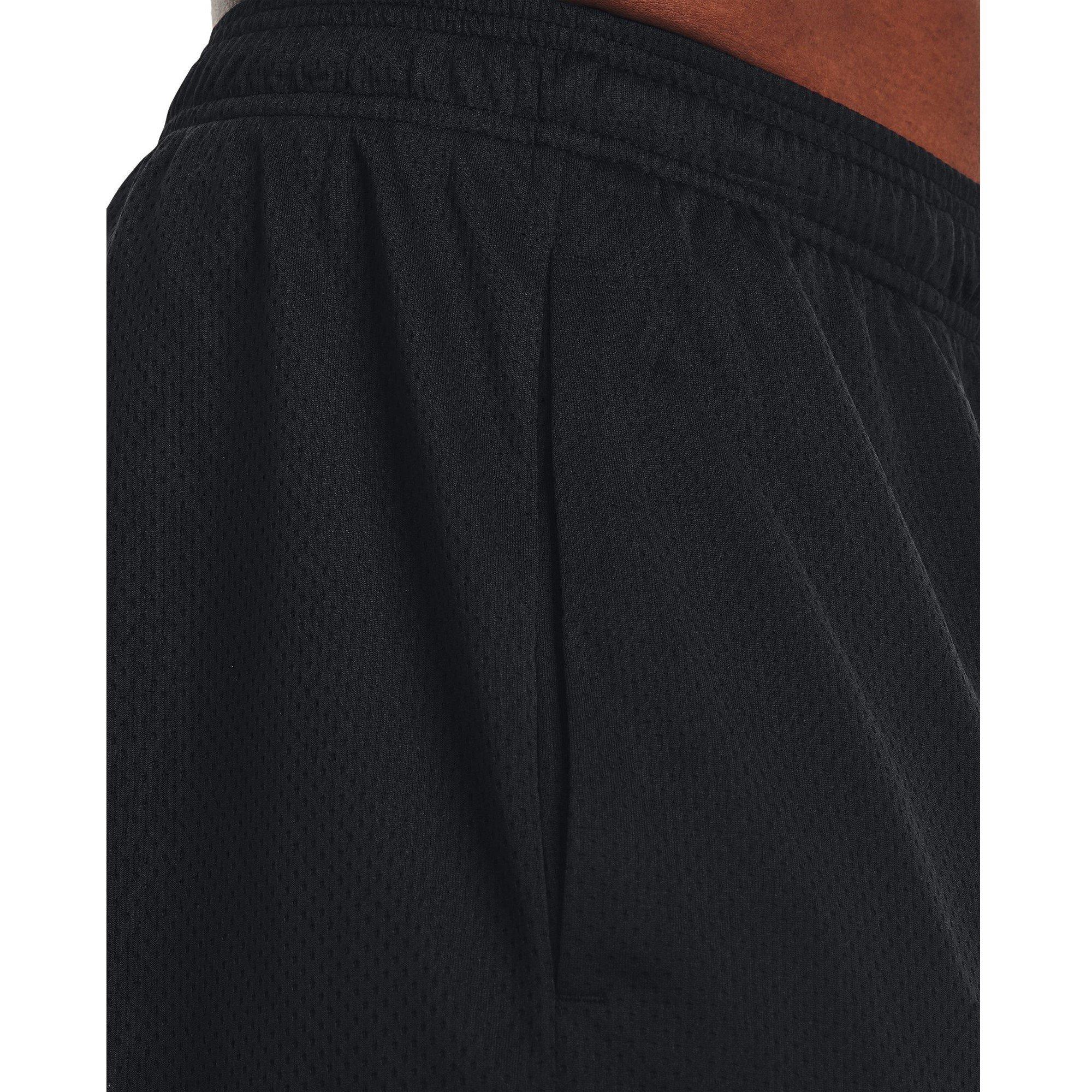 Black/Pt Gray - Under Armour - Tech Mesh Mens Performance Shorts - 12