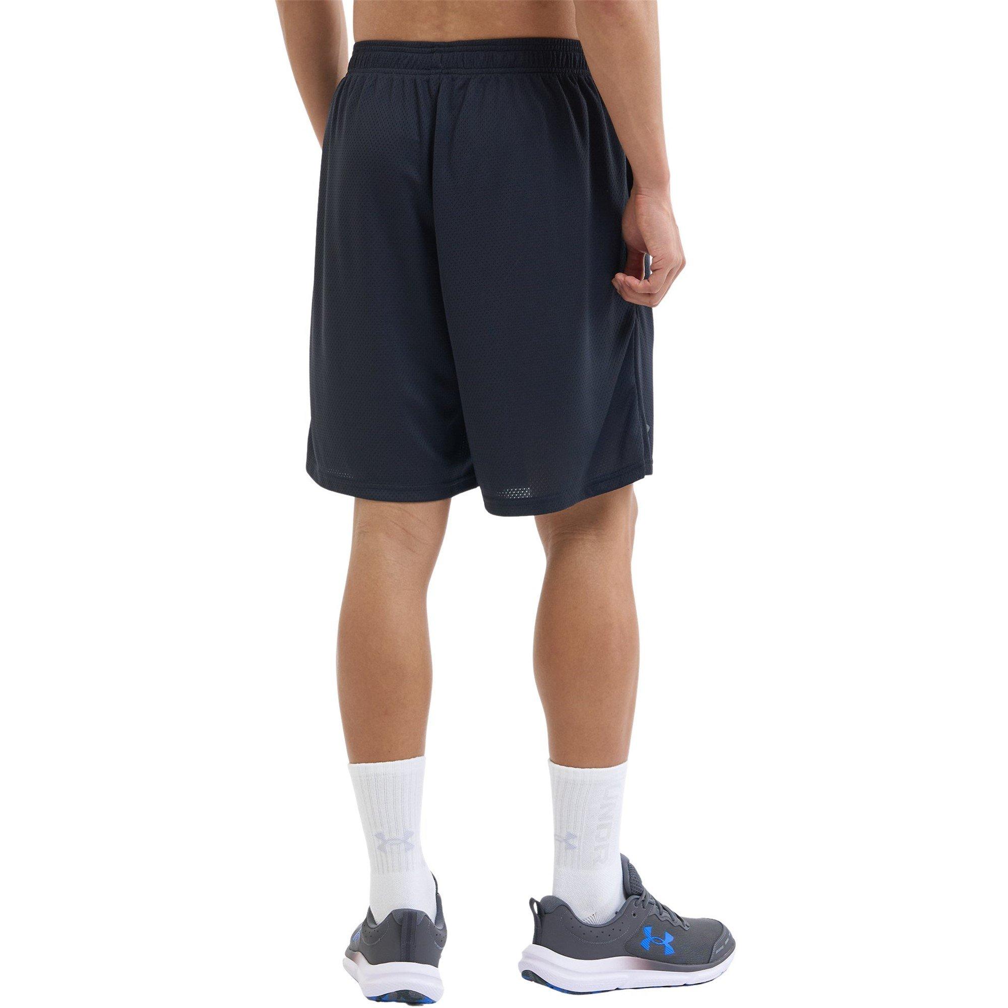 Black/Pt Gray - Under Armour - Tech Mesh Mens Performance Shorts - 6