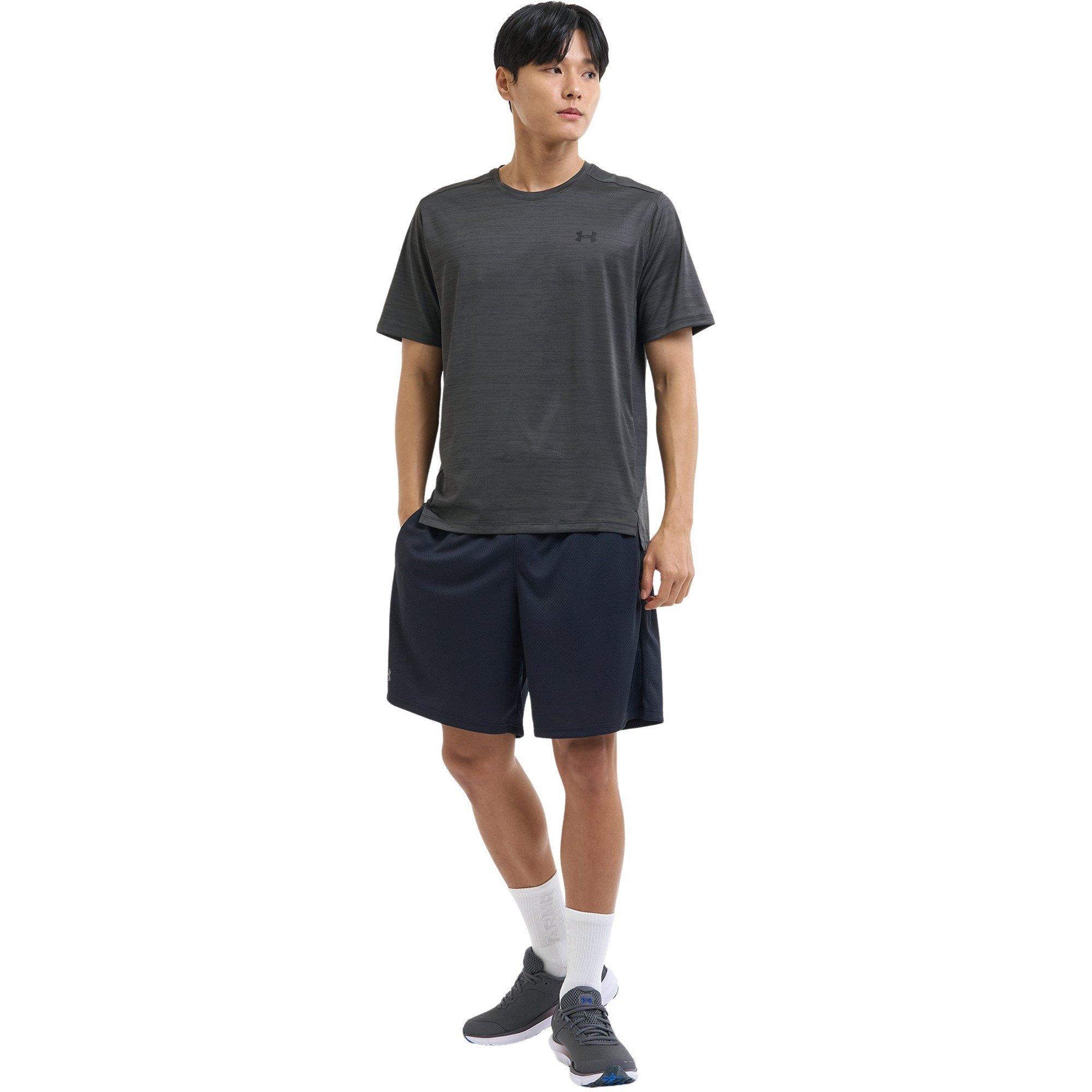 Black/Pt Gray - Under Armour - Tech Mesh Mens Performance Shorts - 8
