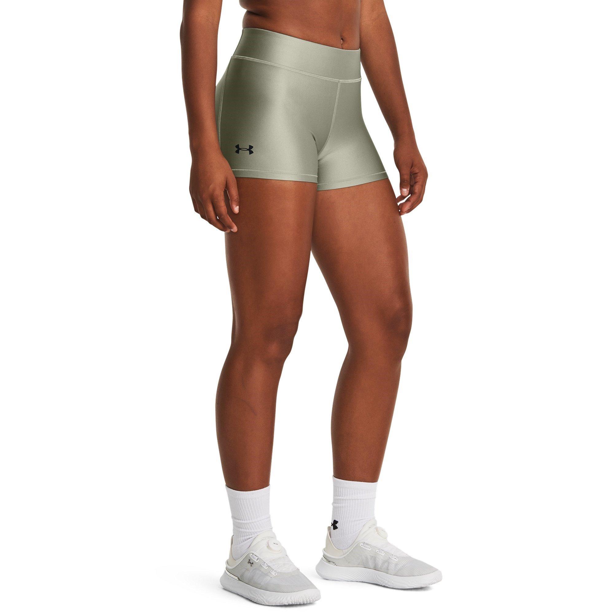 Grün - Under Armour - HeatGear Mid Shorty Shorts Womens - 2
