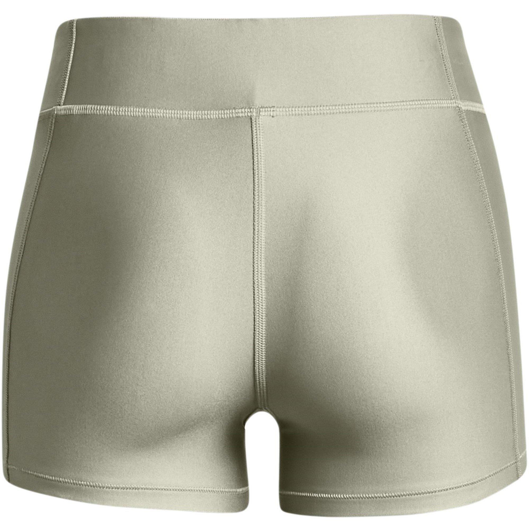 Grün - Under Armour - HeatGear Mid Shorty Shorts Womens - 6