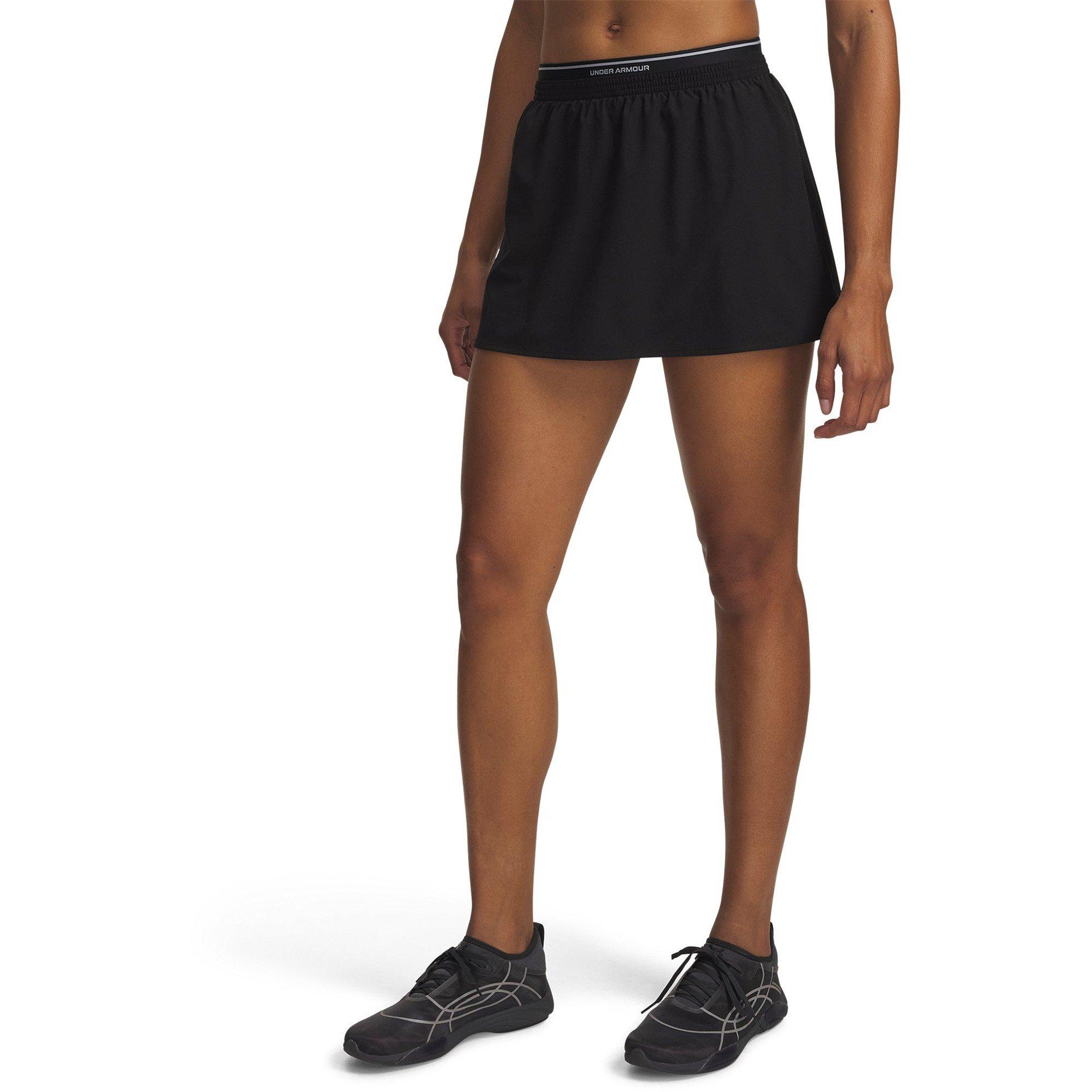 Black/Grey - Under Armour - Womens Vanish Woven Skort - 1