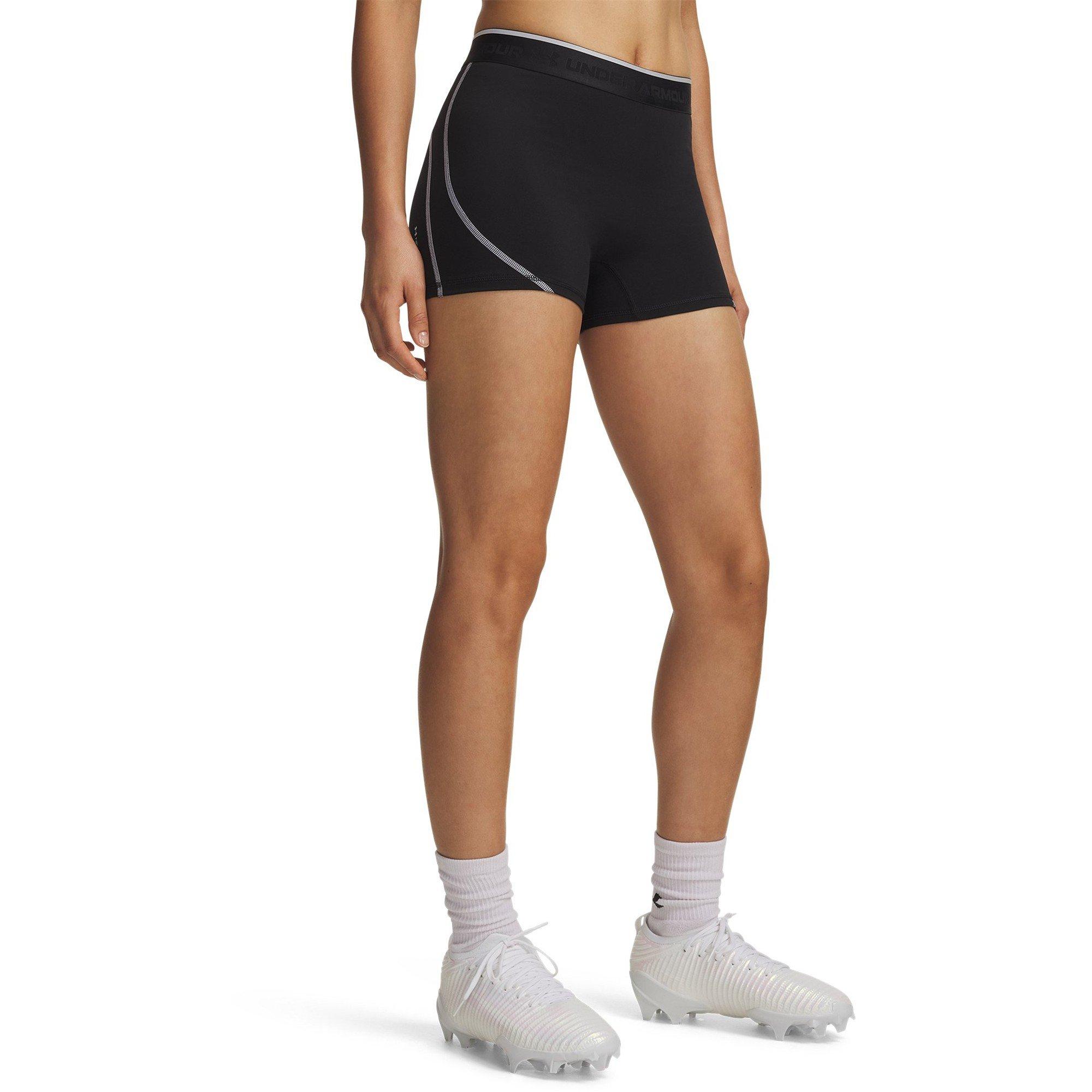 Ultimate Black - Under Armour - Womens HeatGear® Elite Performance Gym Shorts - 1