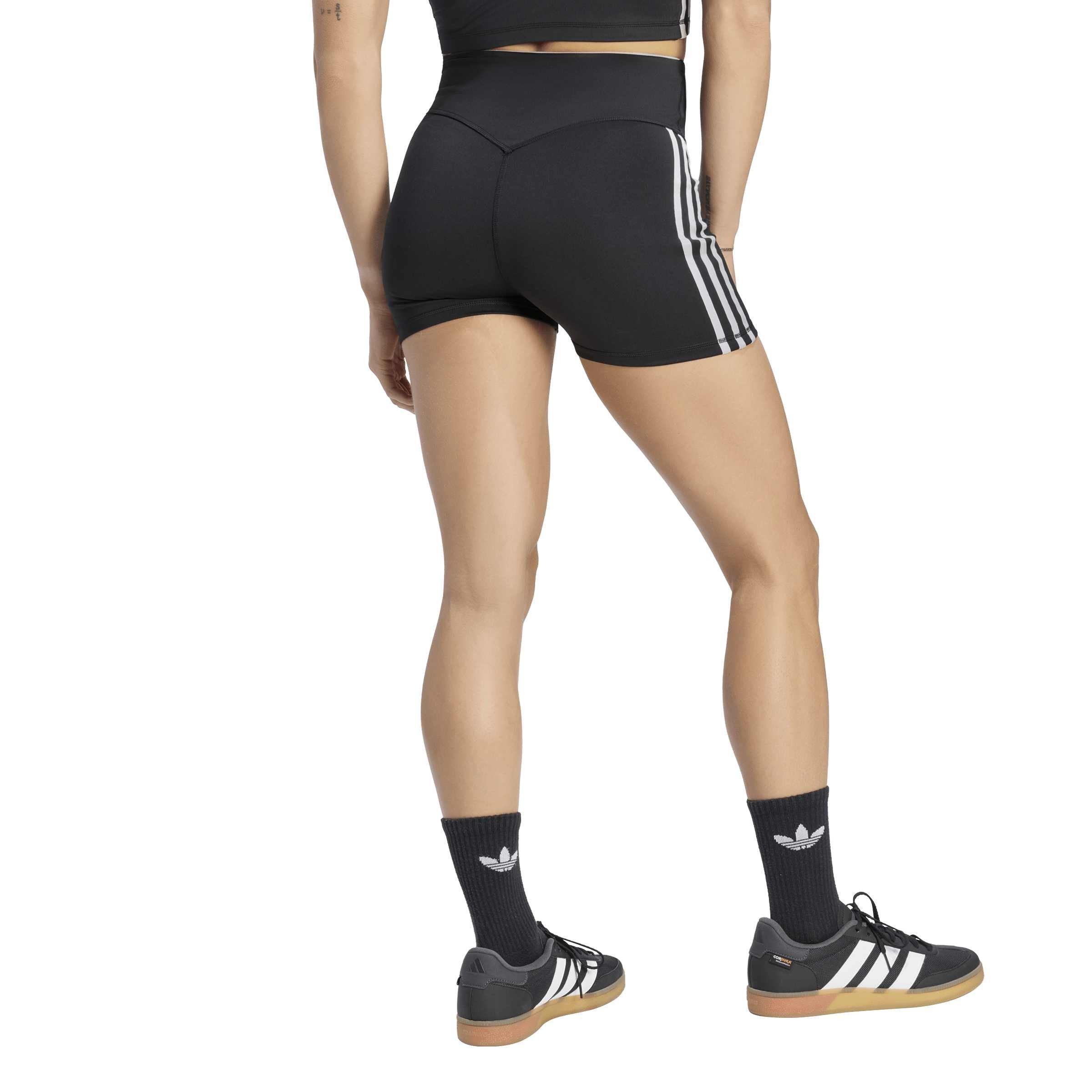 Crno/Bijelo - adidas - Adidas Originals Sport Shorts Womens - 3
