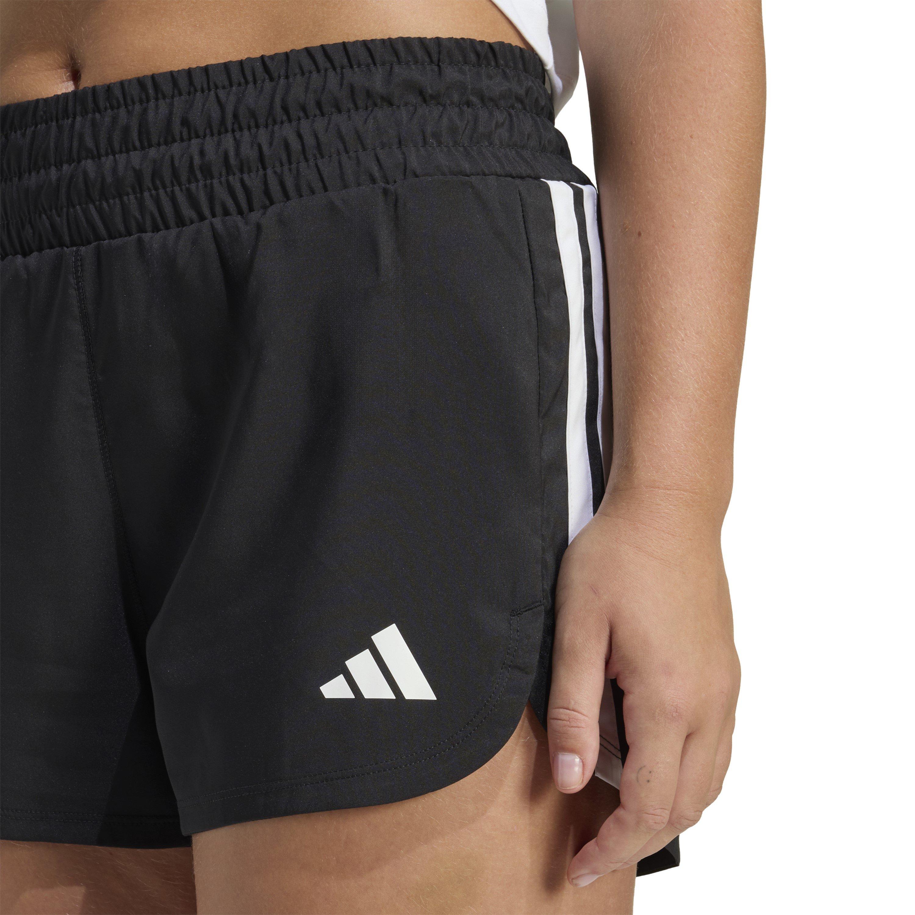 Black/White - adidas - Pacer4in Shrt Ld10 - 4