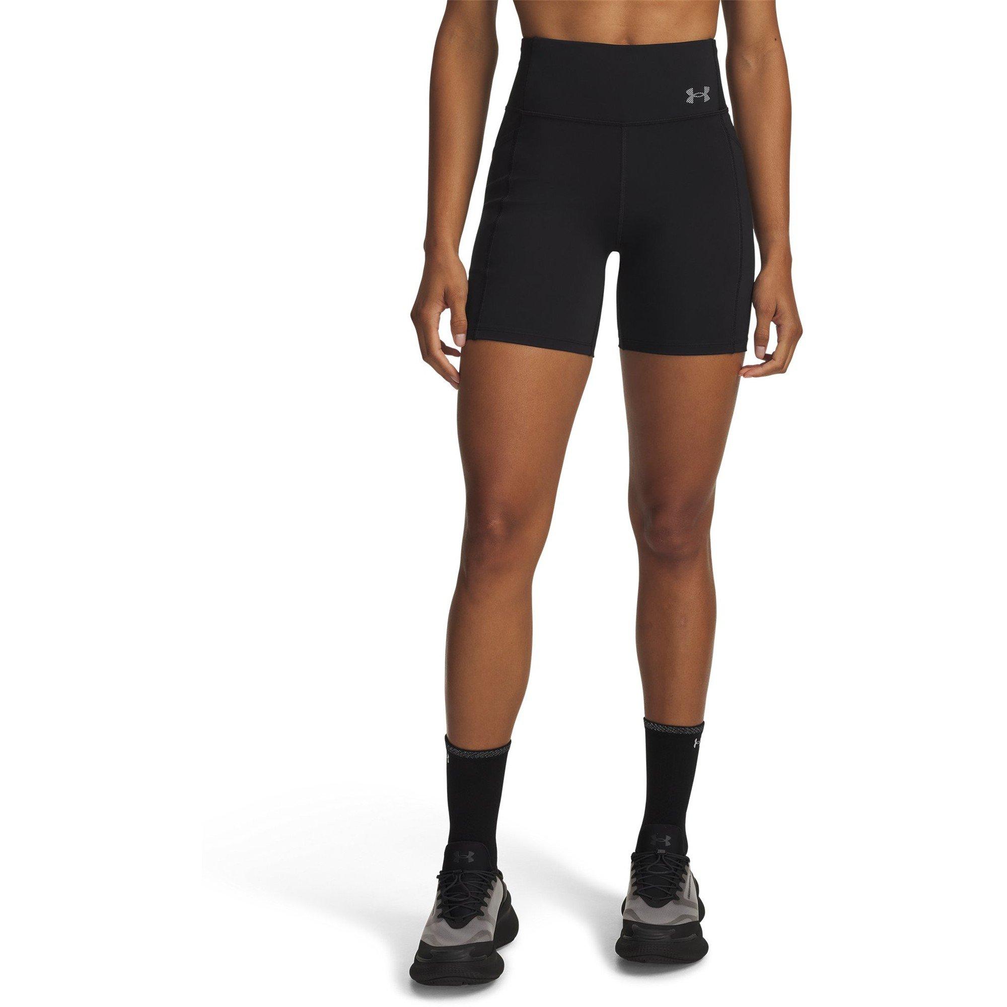Under Armour Women's Velociti Performance Gym Shorts - Black/Reflectiv - 8 (XS)