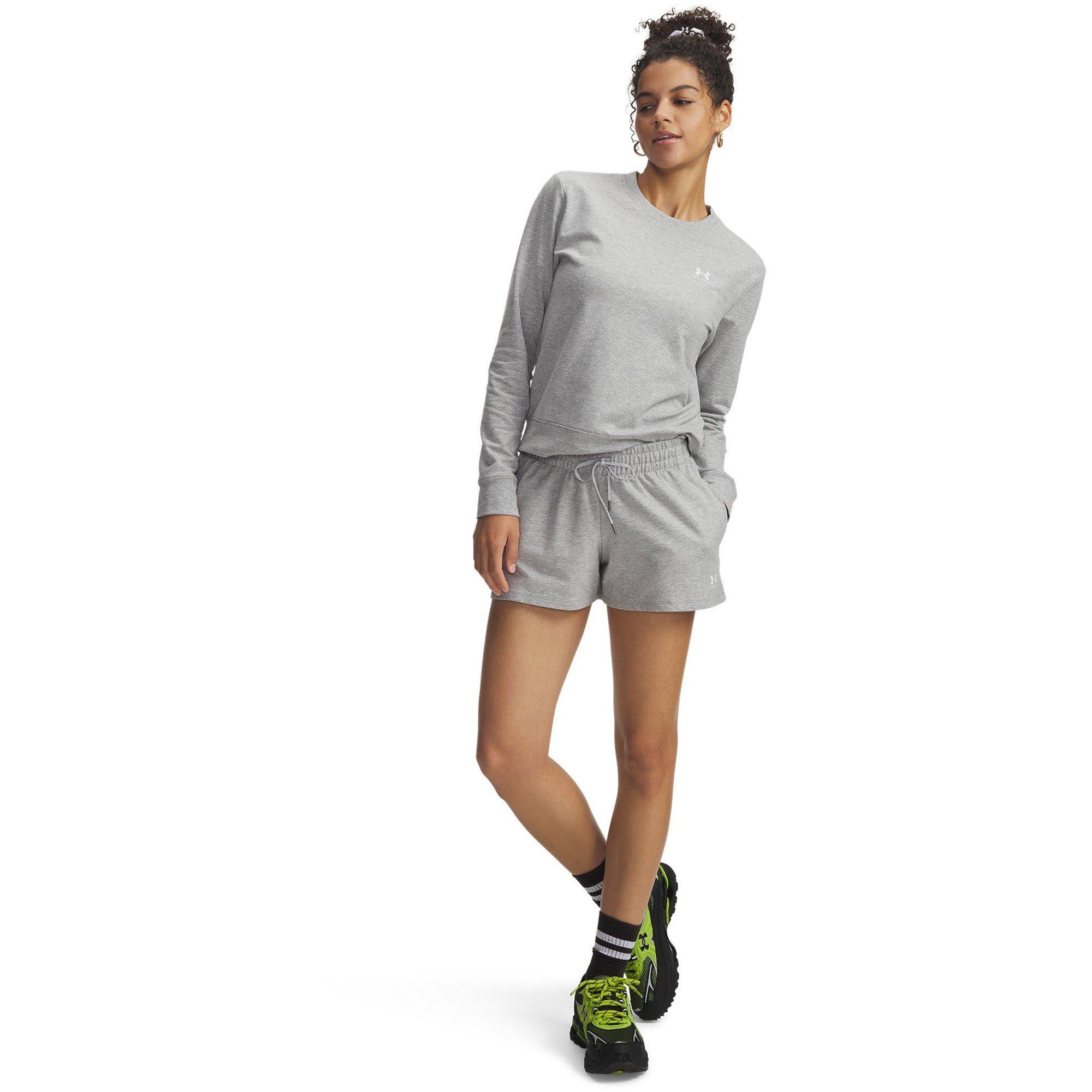 Grigio Mod/Bianco - Under Armour - UA Terry Short Ld62 - 4