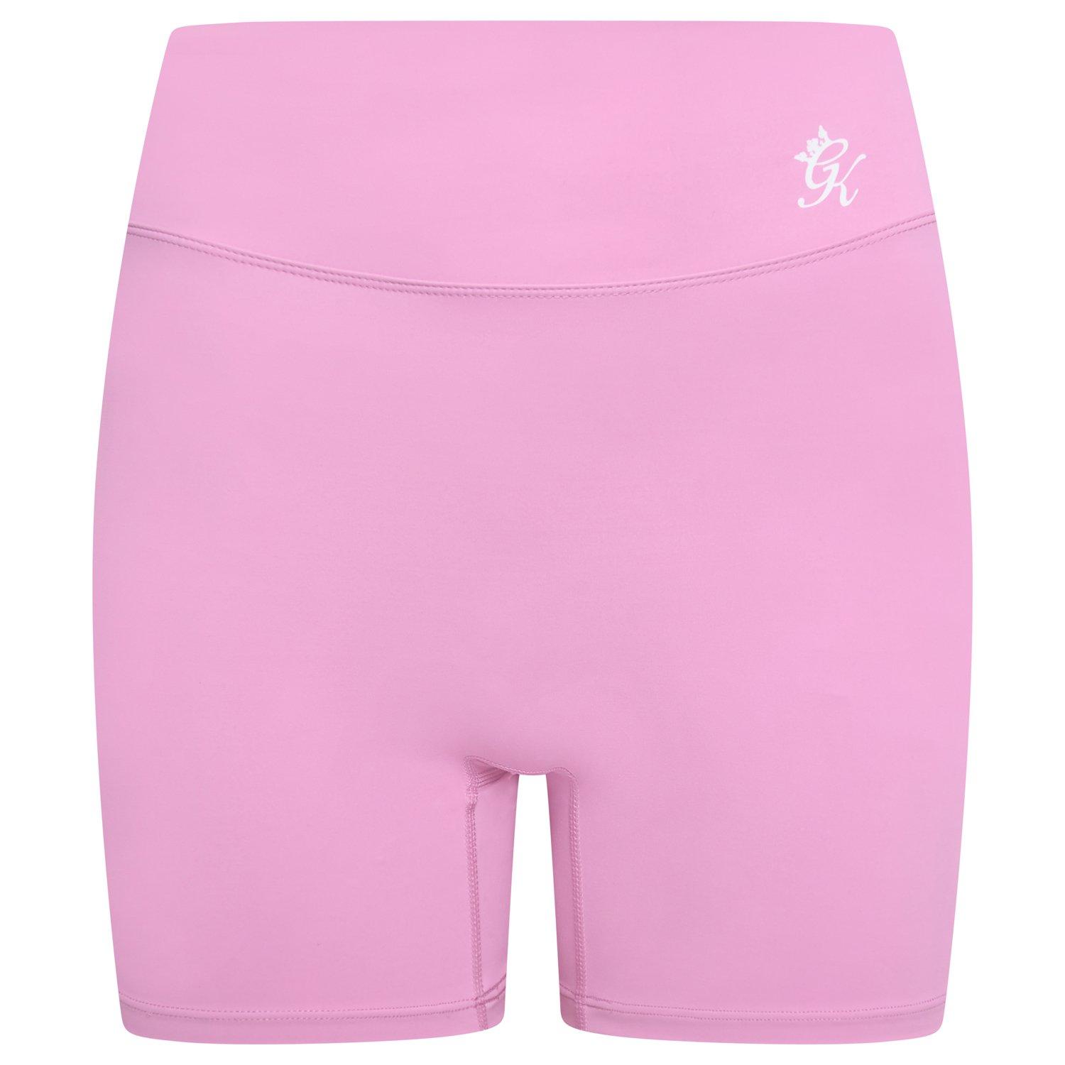 Pink - Gym King - Womens Scrunch Performance Gym Shorts - 1