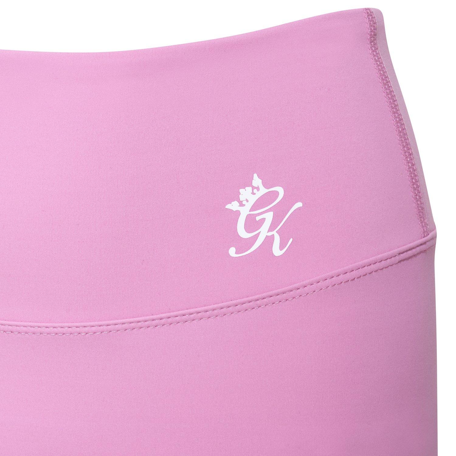 Pink - Gym King - Womens Scrunch Performance Gym Shorts - 5