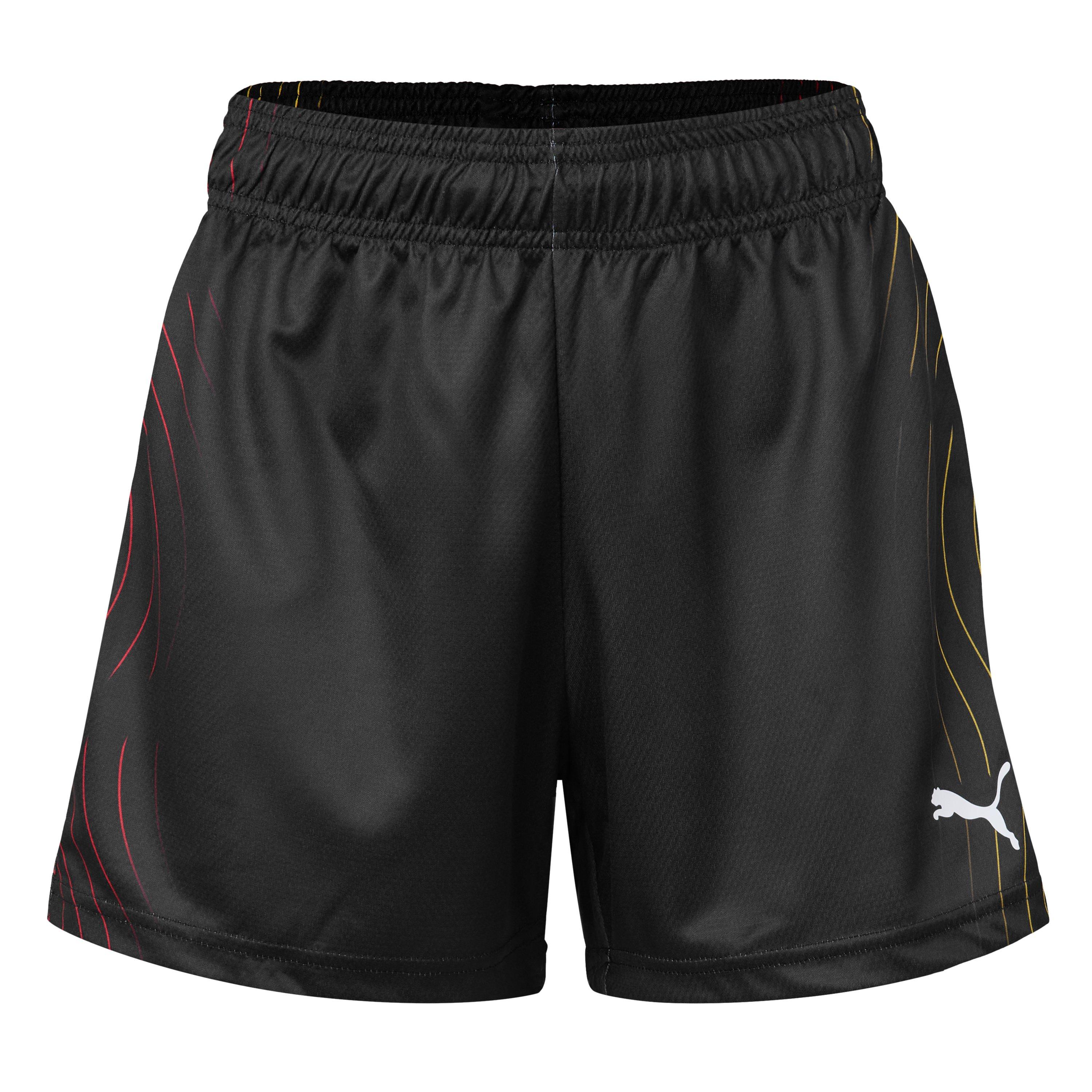 Schwarz-Rot - Puma - Women's Dhb Performance Gym Shorts - 1