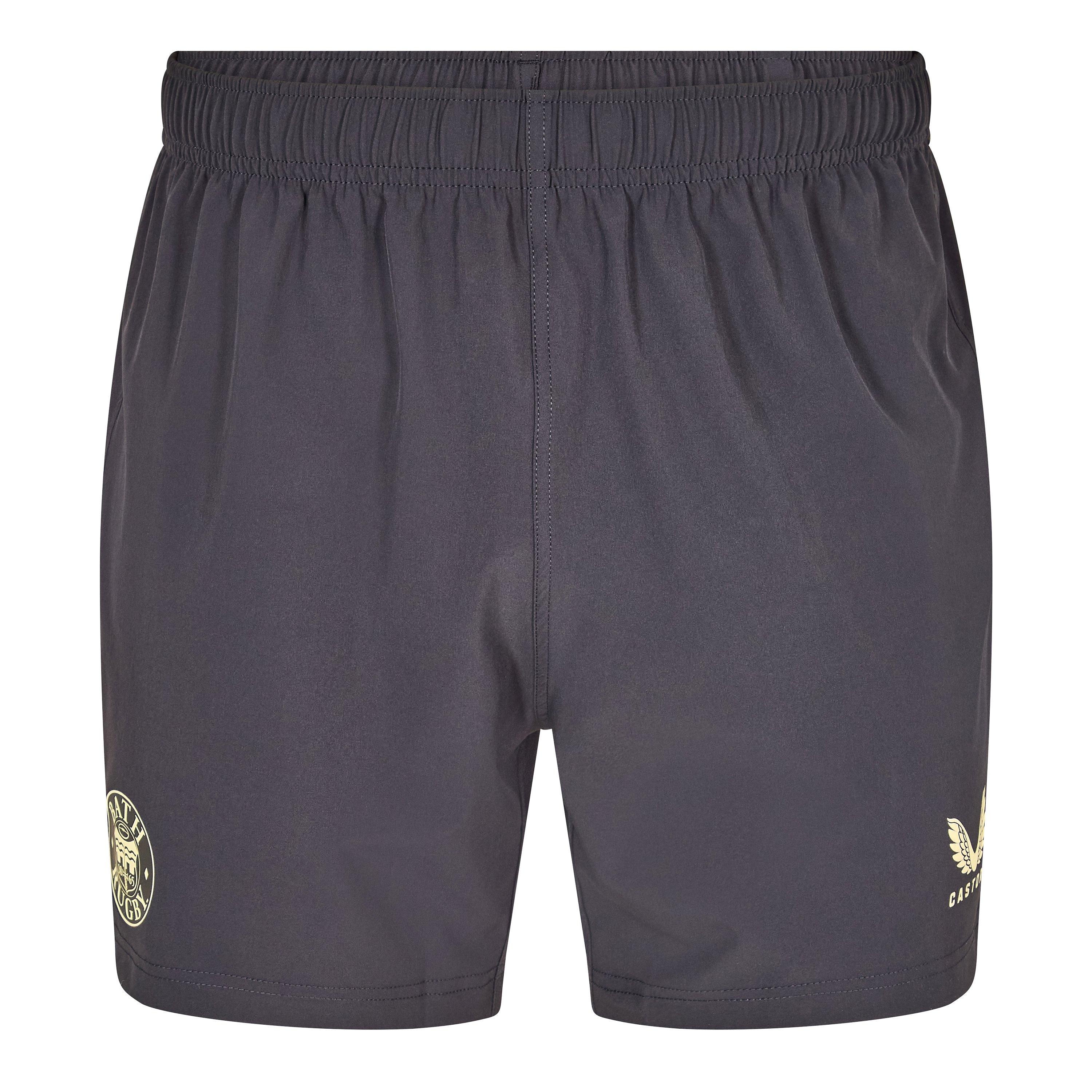 Castore Women's Bath Rugby Shorts 2025 2026 - Caviar - 14 (L)