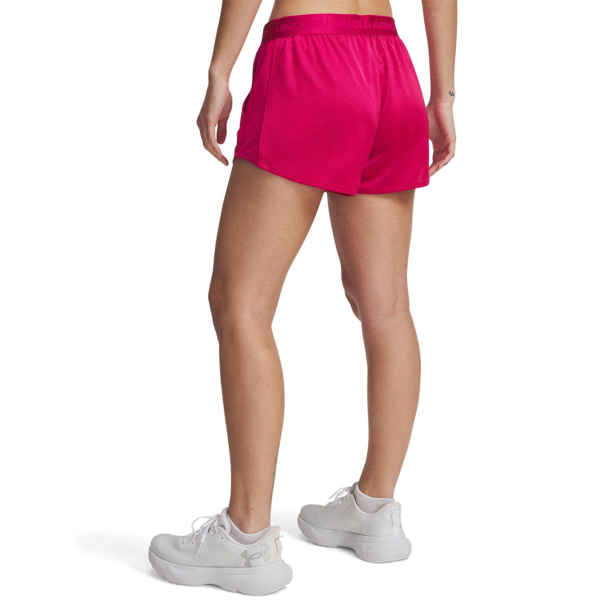 Lyserød - Under Armour - Play Up Performance Gym Shorts - 2