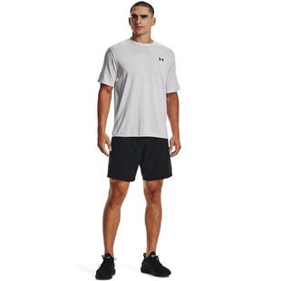 Black/White - Under Armour - Woven Graphic Mens Performance Shorts - 4