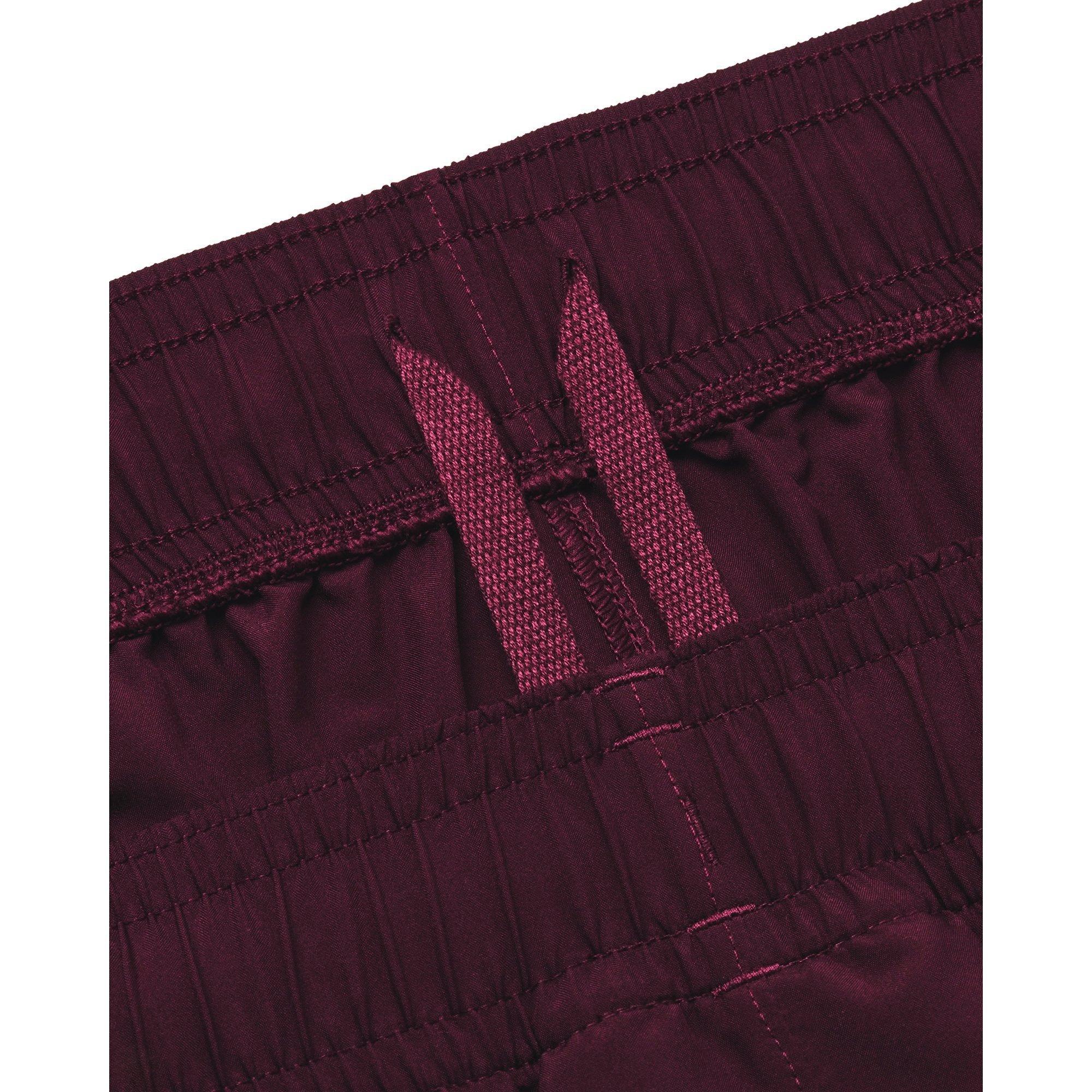 Maroon/Beta - Under Armour - Under Woven Graphic Mens Performance Shorts - 5