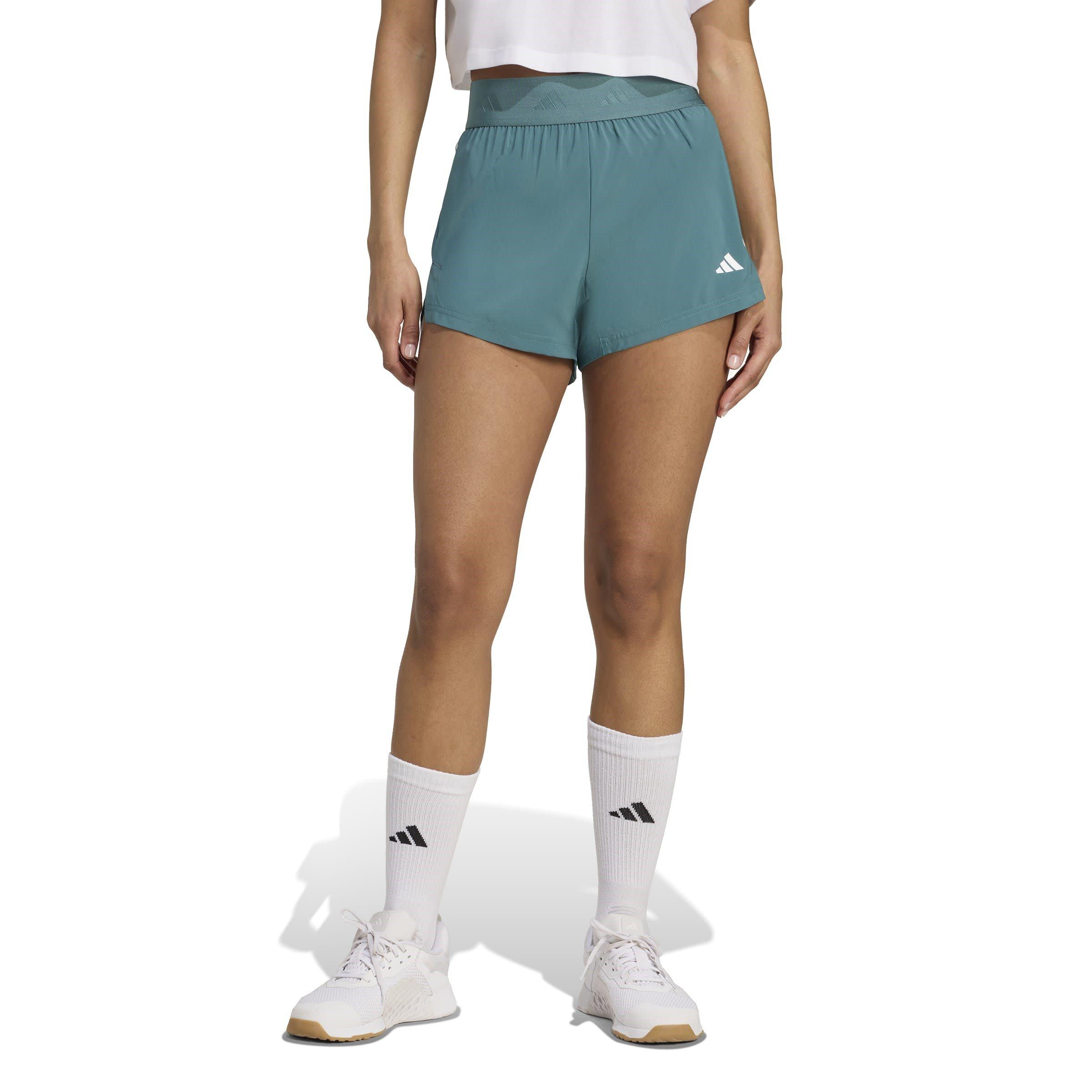 Teal - adidas - Performance Gym Shorts - 2