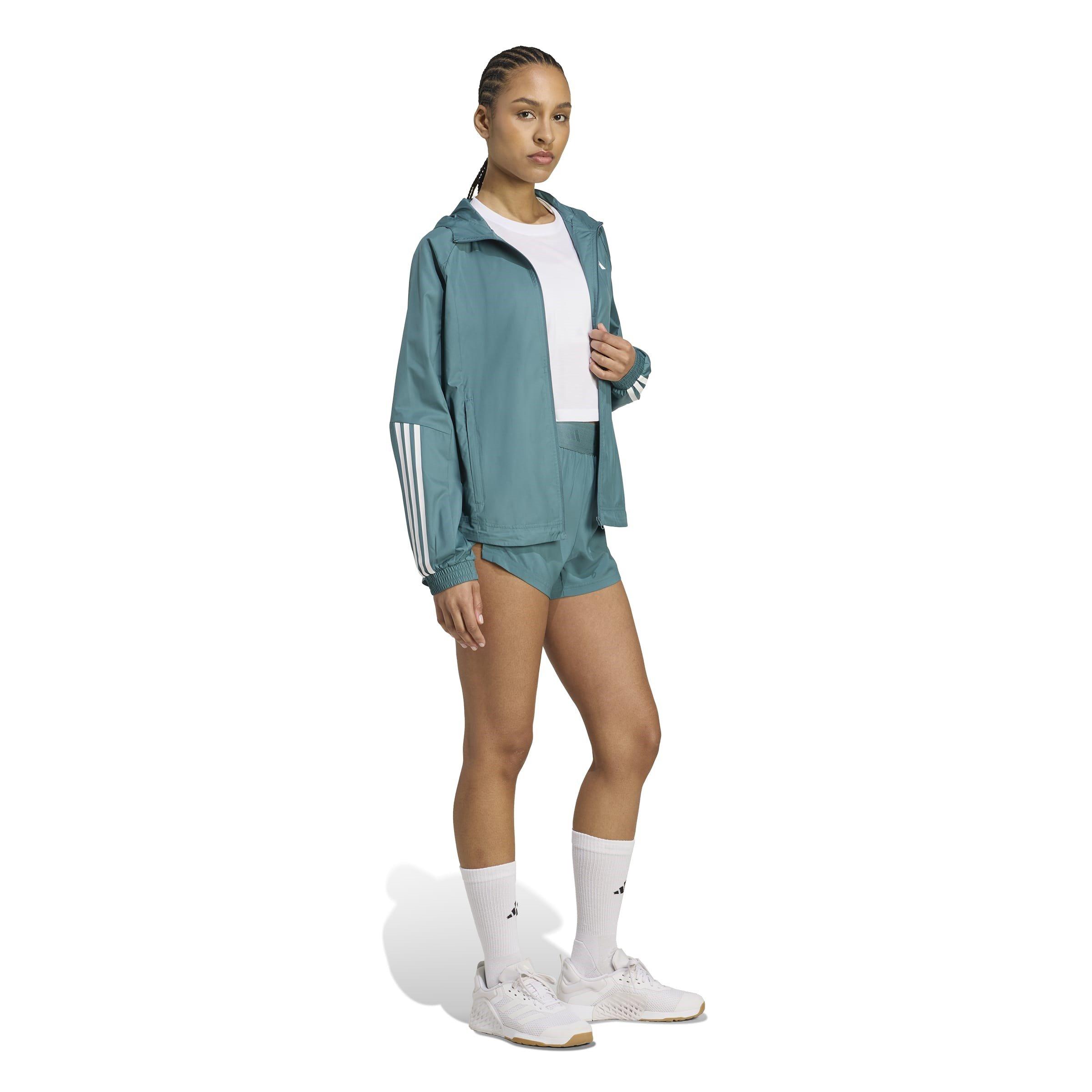 Teal - adidas - Performance Gym Shorts - 6