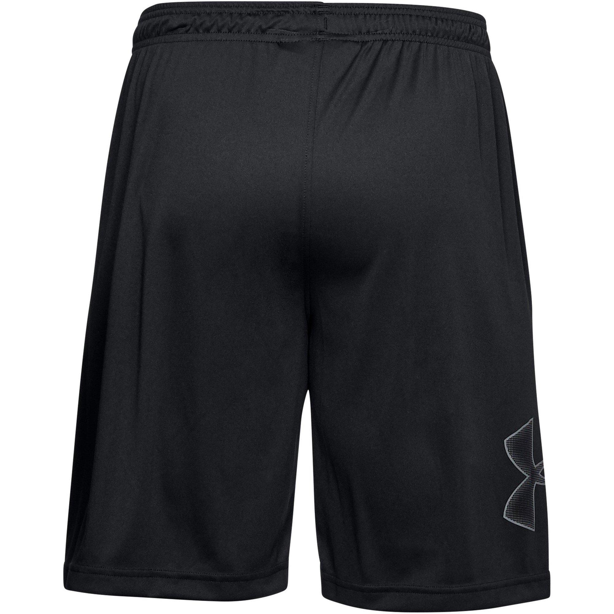 Black/Graphite - Under Armour - Under Tech Graphic Mens Shorts - 2