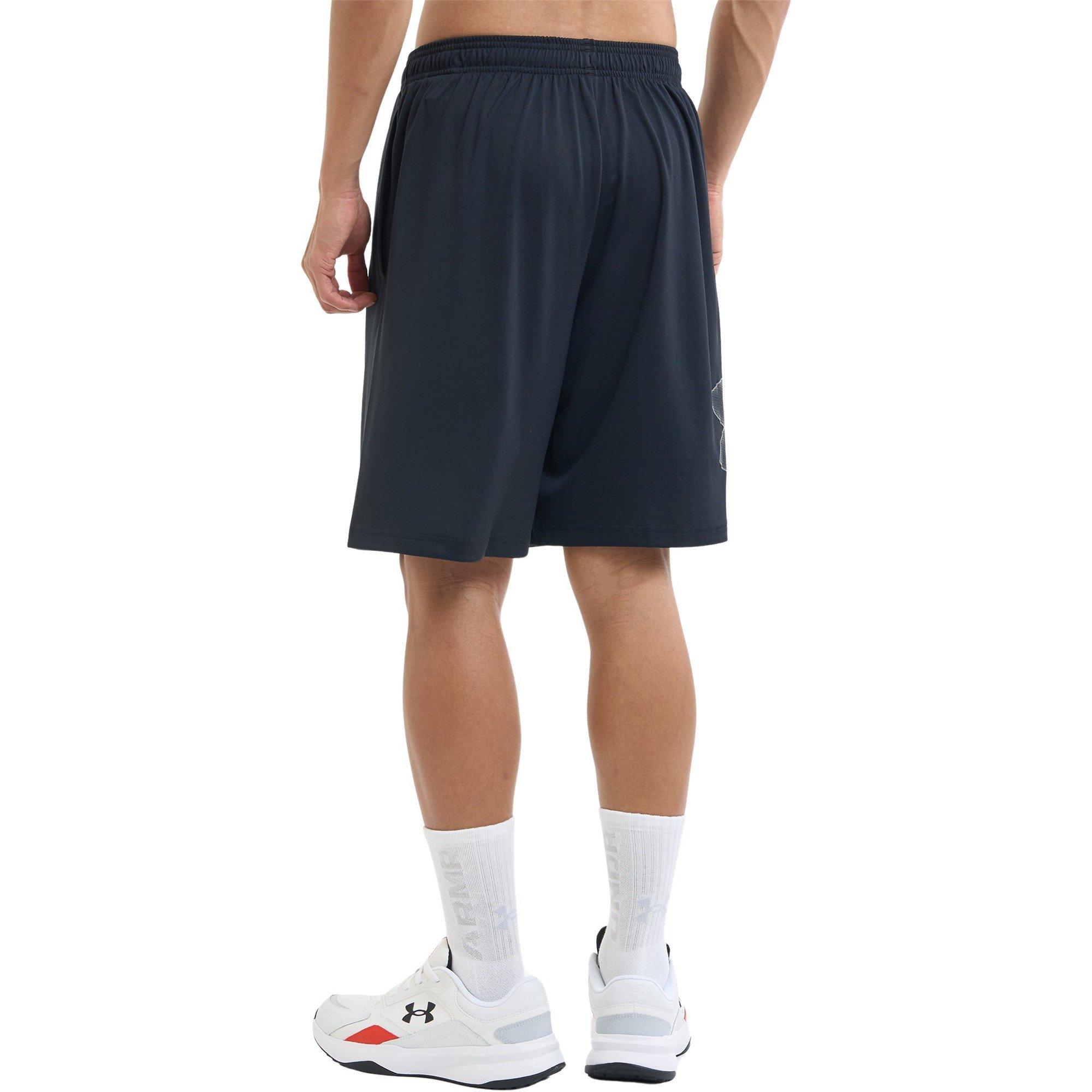 Black/Graphite - Under Armour - Under Tech Graphic Mens Shorts - 6