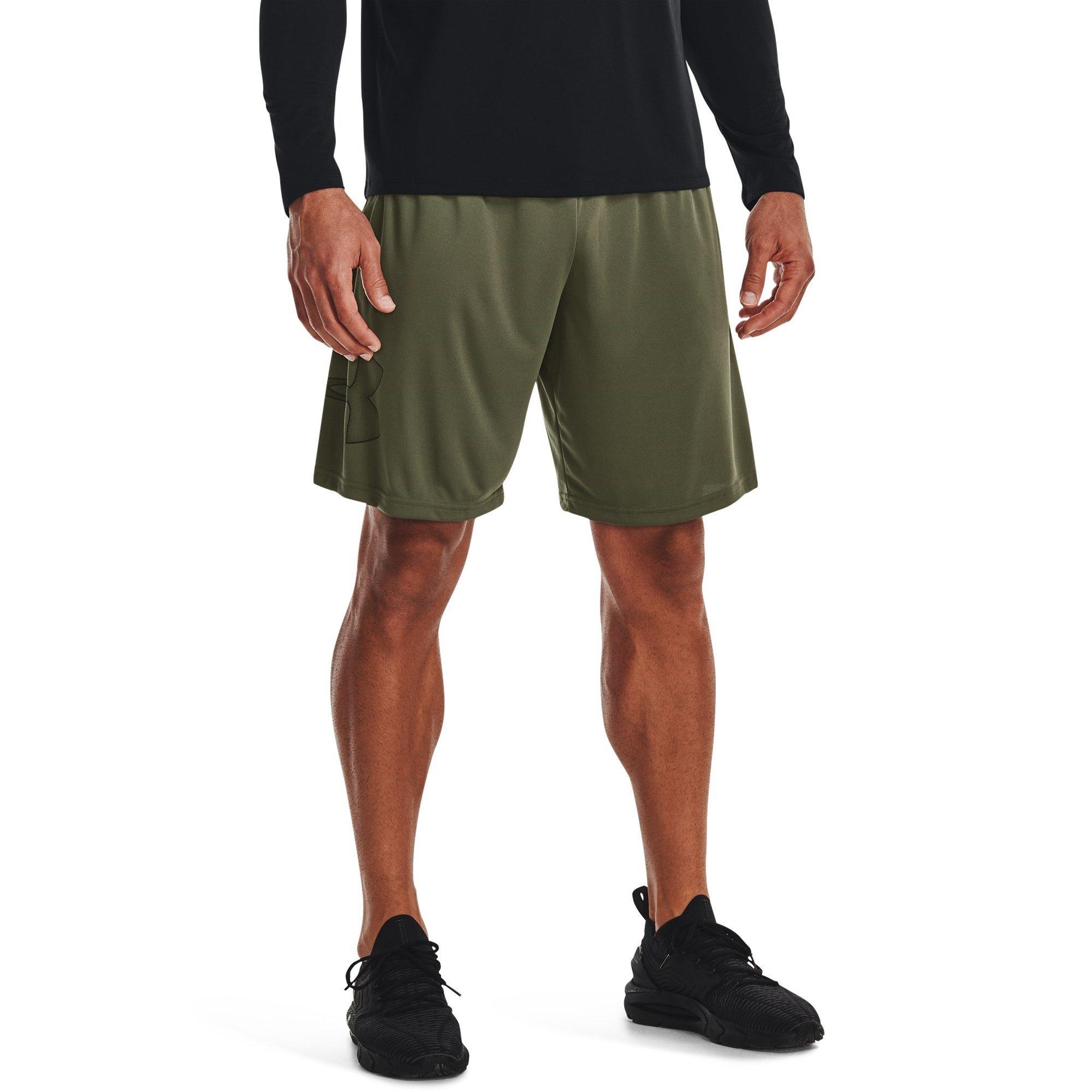 Mar.Green/Blk - Under Armour - Under Tech Graphic Mens Shorts - 2