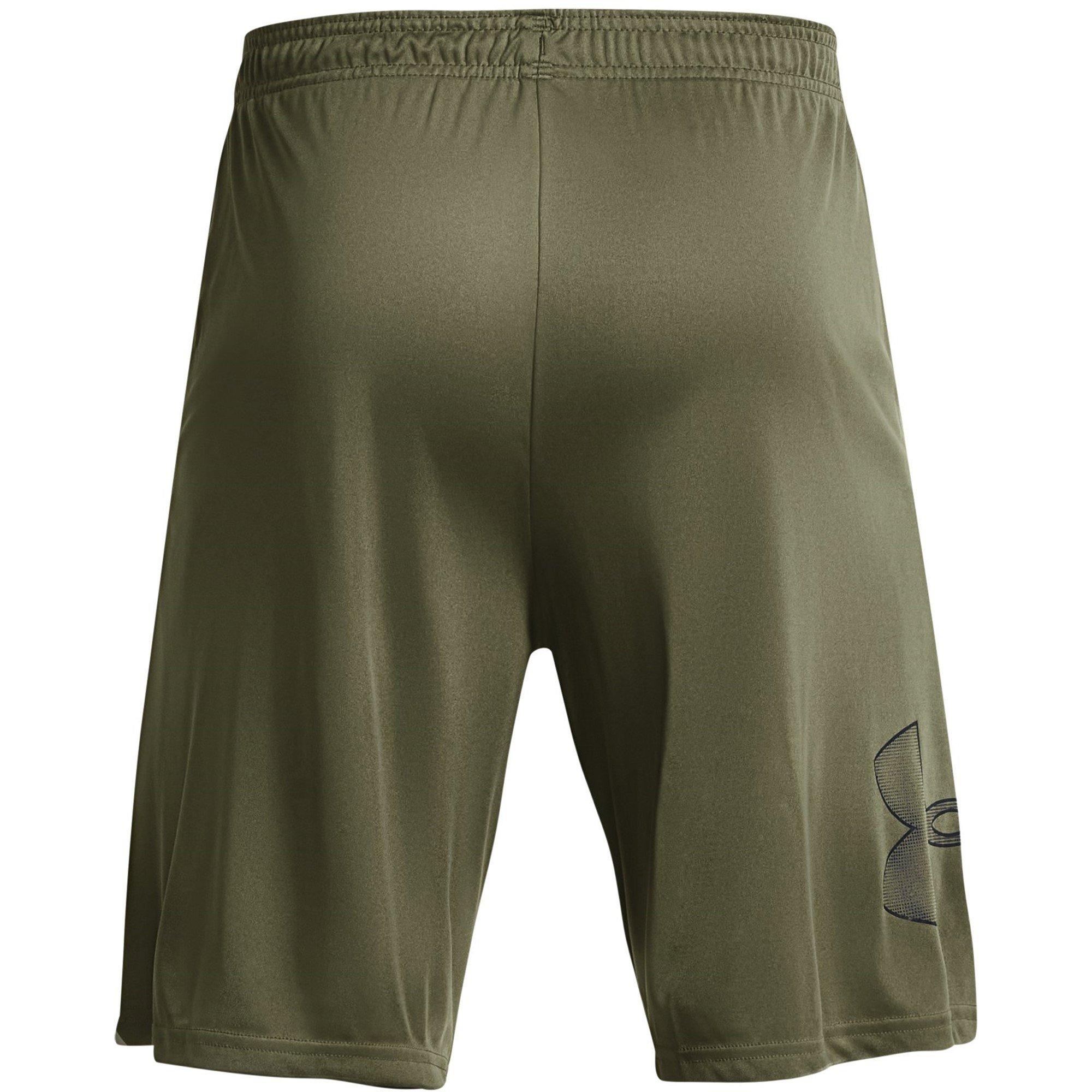 Mar.Green/Blk - Under Armour - Under Tech Graphic Mens Shorts - 7
