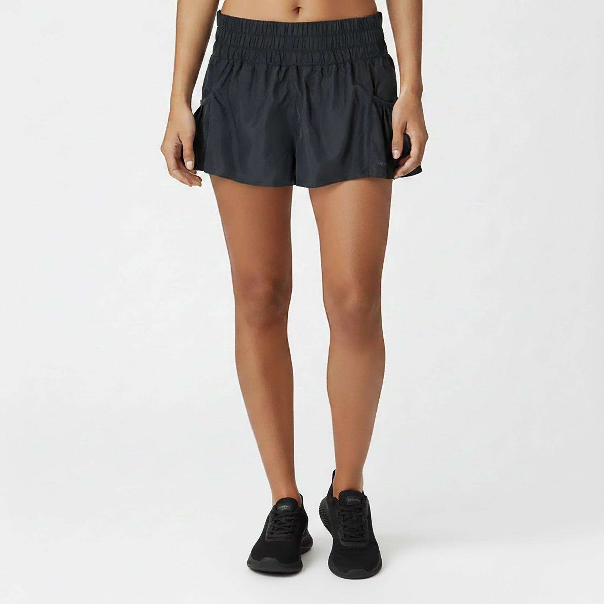 Usa Pro Women's Flow 2In1 Short - Black - 12 (40)