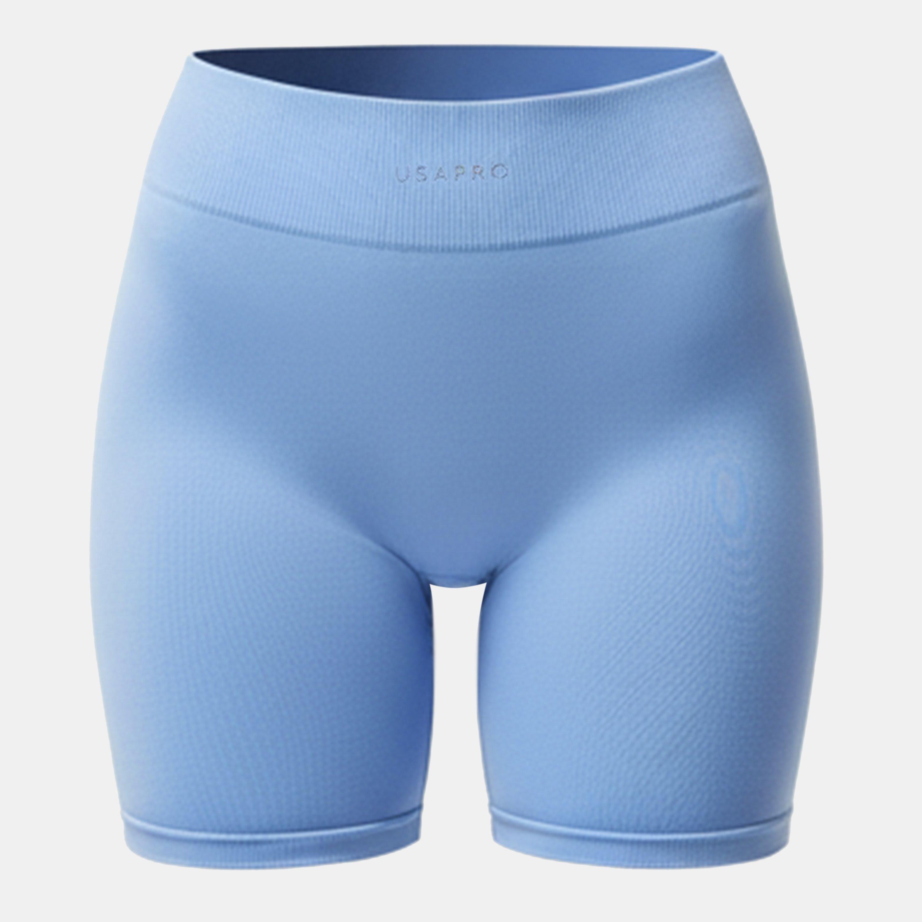 Usa Pro Women's Usapro Seamless Delfin Shorts - Brunera Blue - 16 (44)