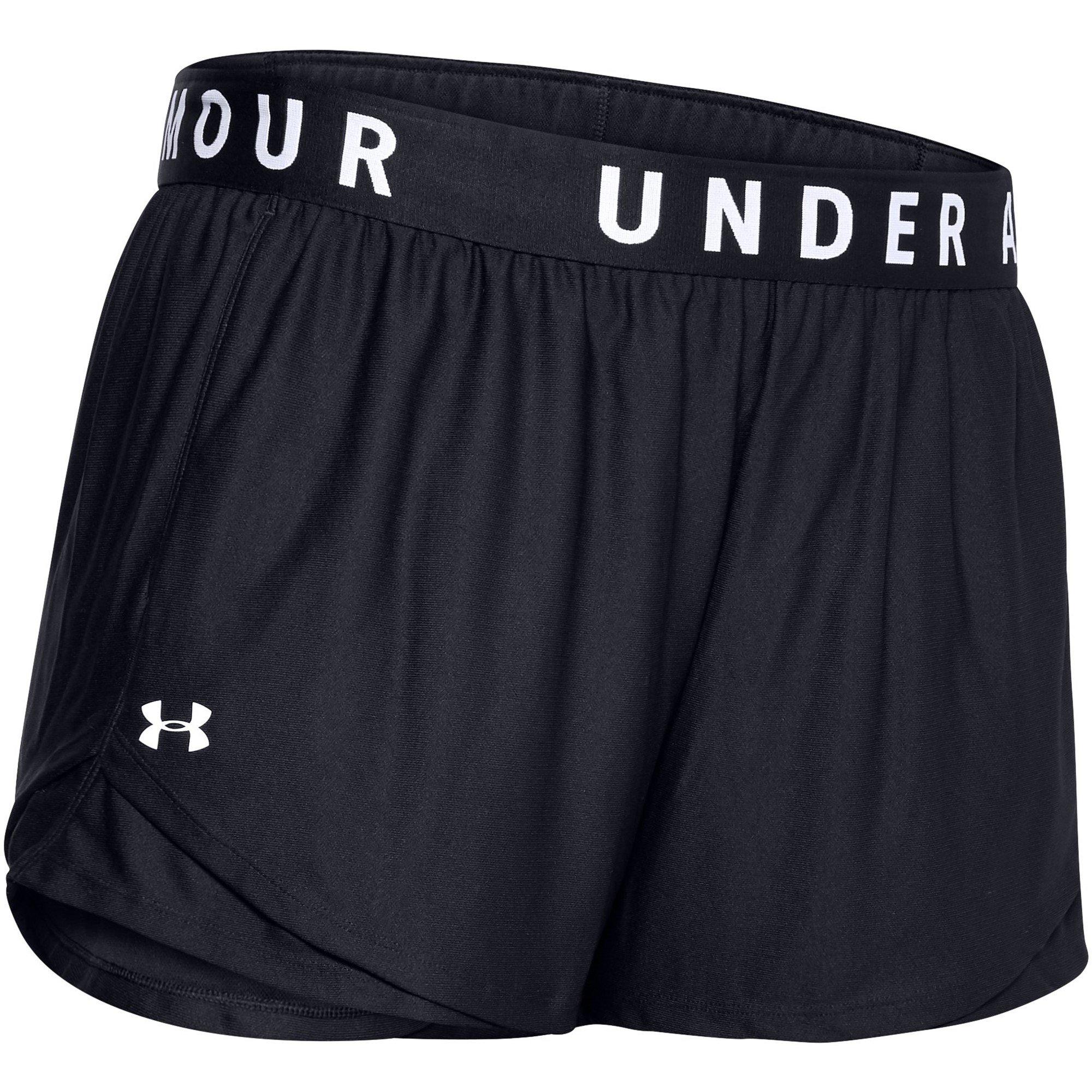 Under Armour Women's Play Up 3.0 Performance Gym Shorts - Black - 18 (2XL)