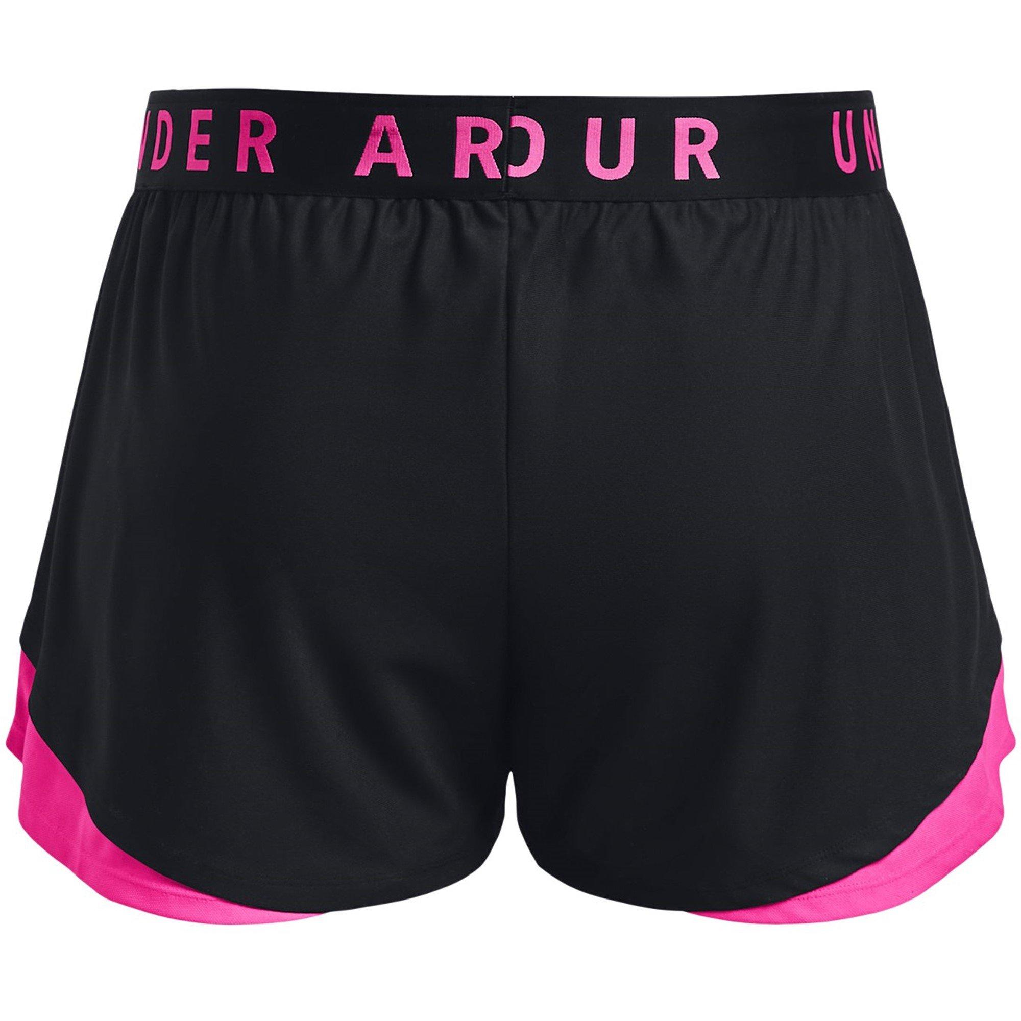 Black - Under Armour - Women's Play Up 3.0 Performance Gym Shorts - 2