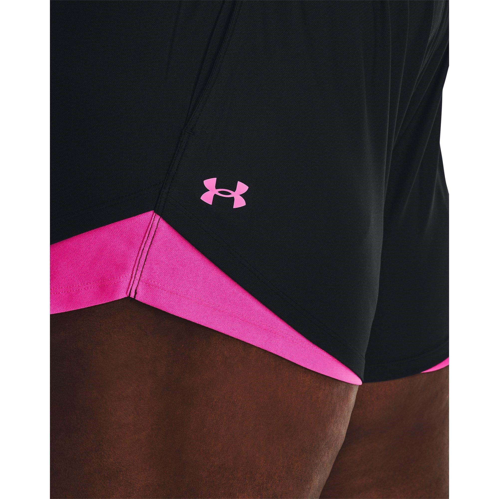 Black - Under Armour - Women's Play Up 3.0 Performance Gym Shorts - 5