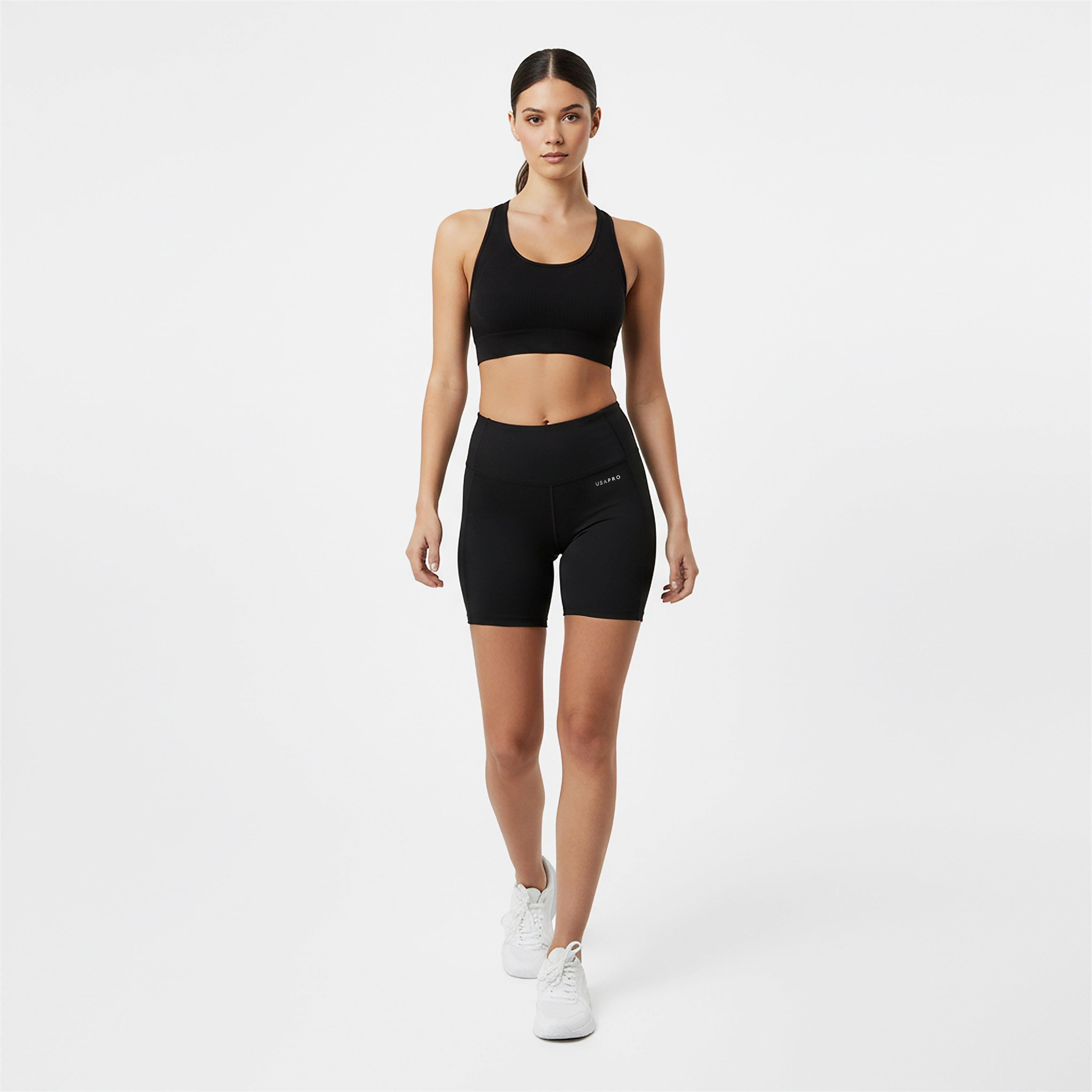 Black - USA Pro - 5 Inch Shorts - 5