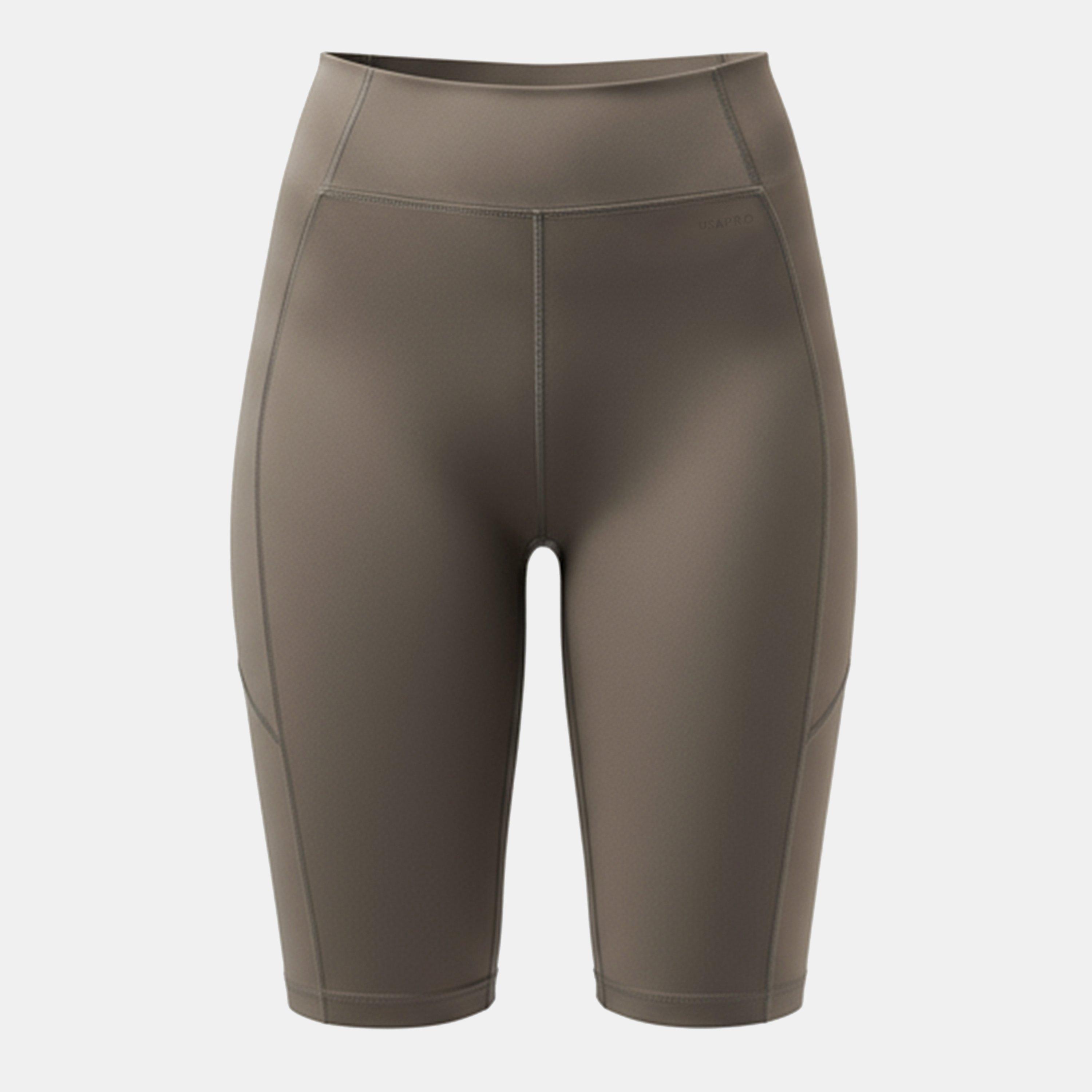 Usa Pro Women's Cycling Shorts - Warm Ash - 6 (34)