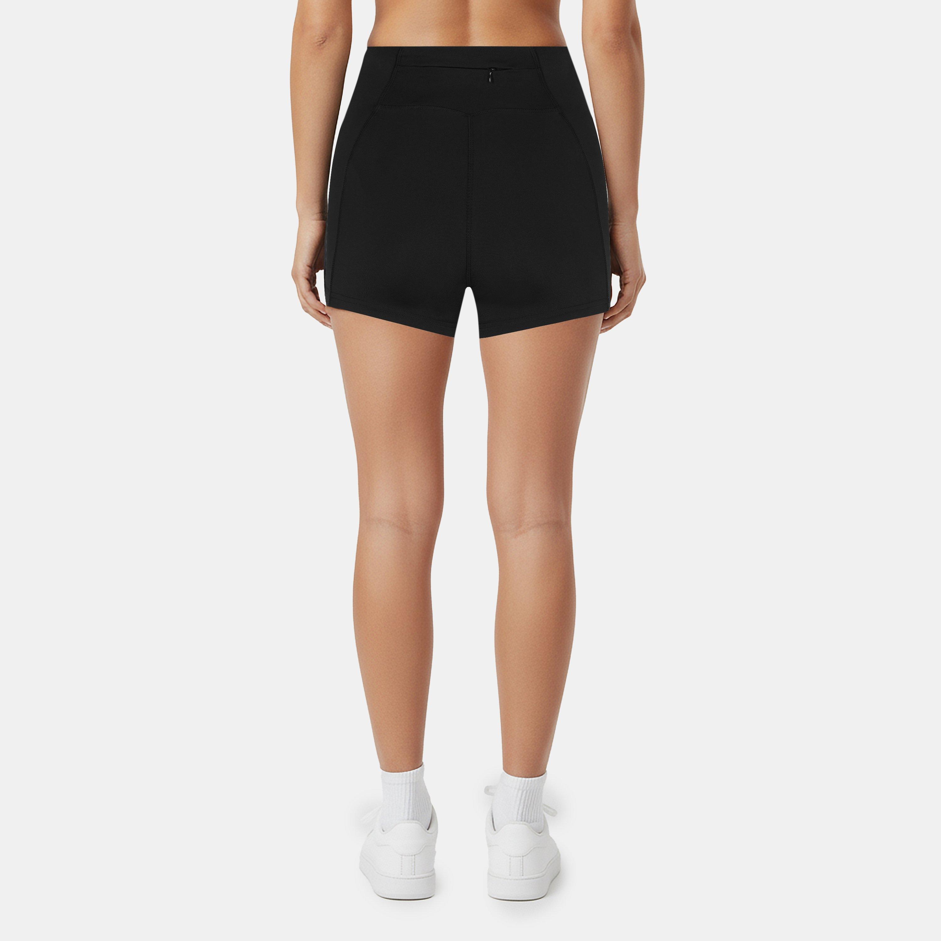 Black - USA Pro - 3 Inch Shorts Ladies - 4