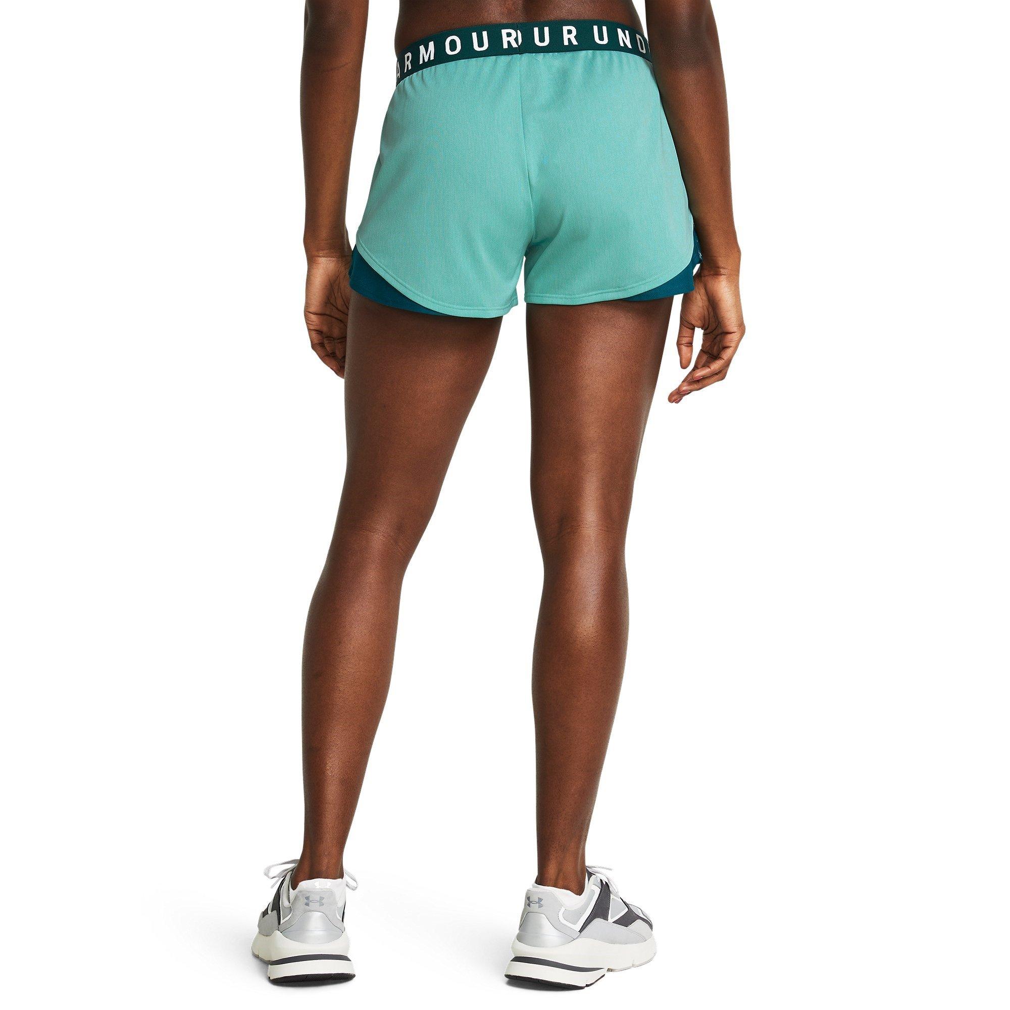 Green - Under Armour - Play Up Shorts - 3