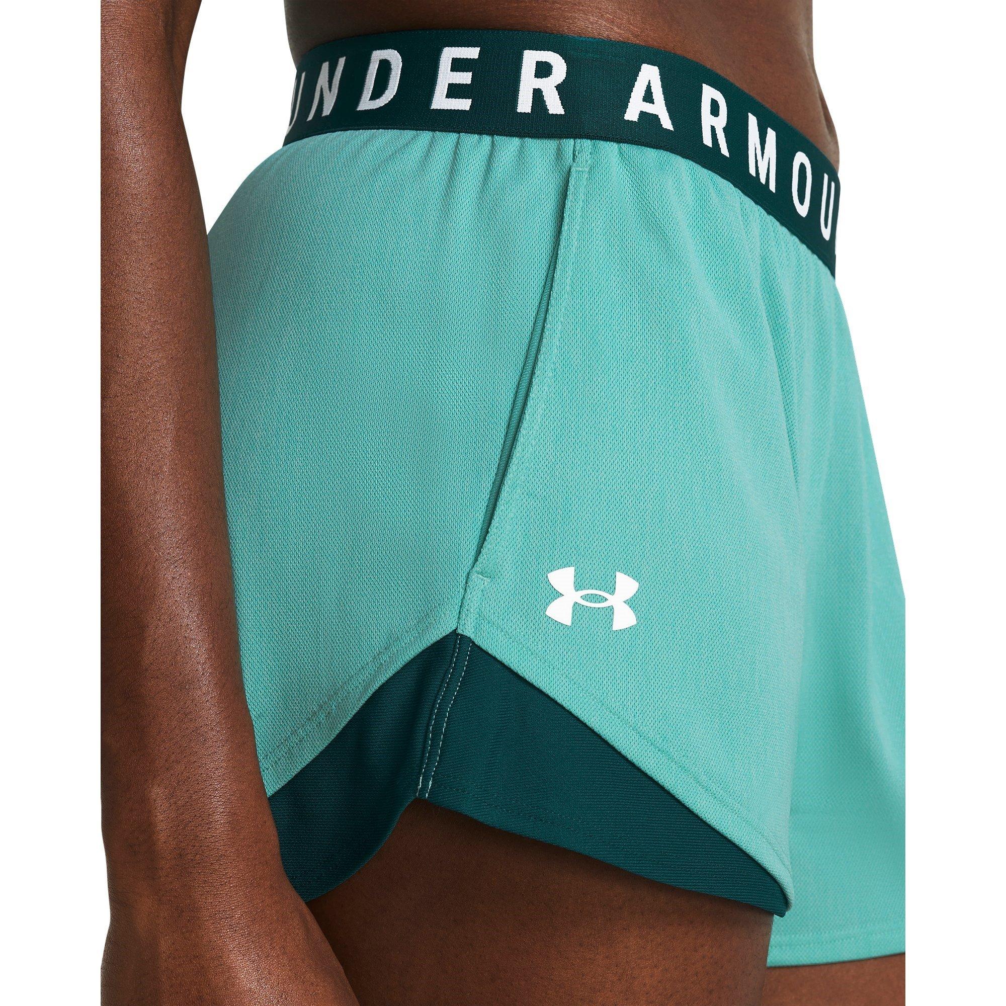Green - Under Armour - Play Up Shorts - 5